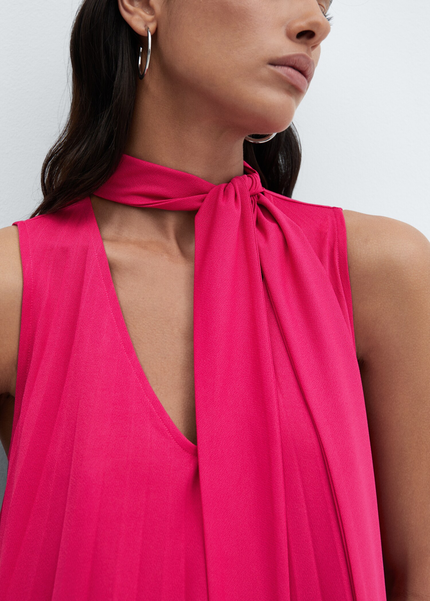 Plissiertes Midi-Kleid - Detail des Artikels 1
