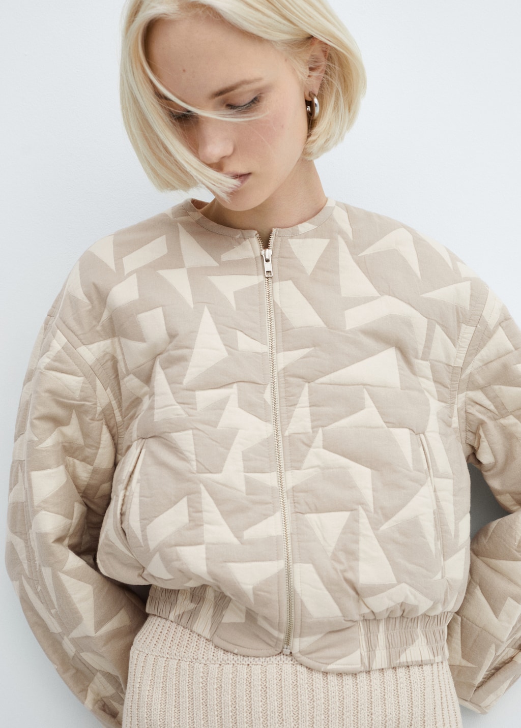 Cotton quilted jacket