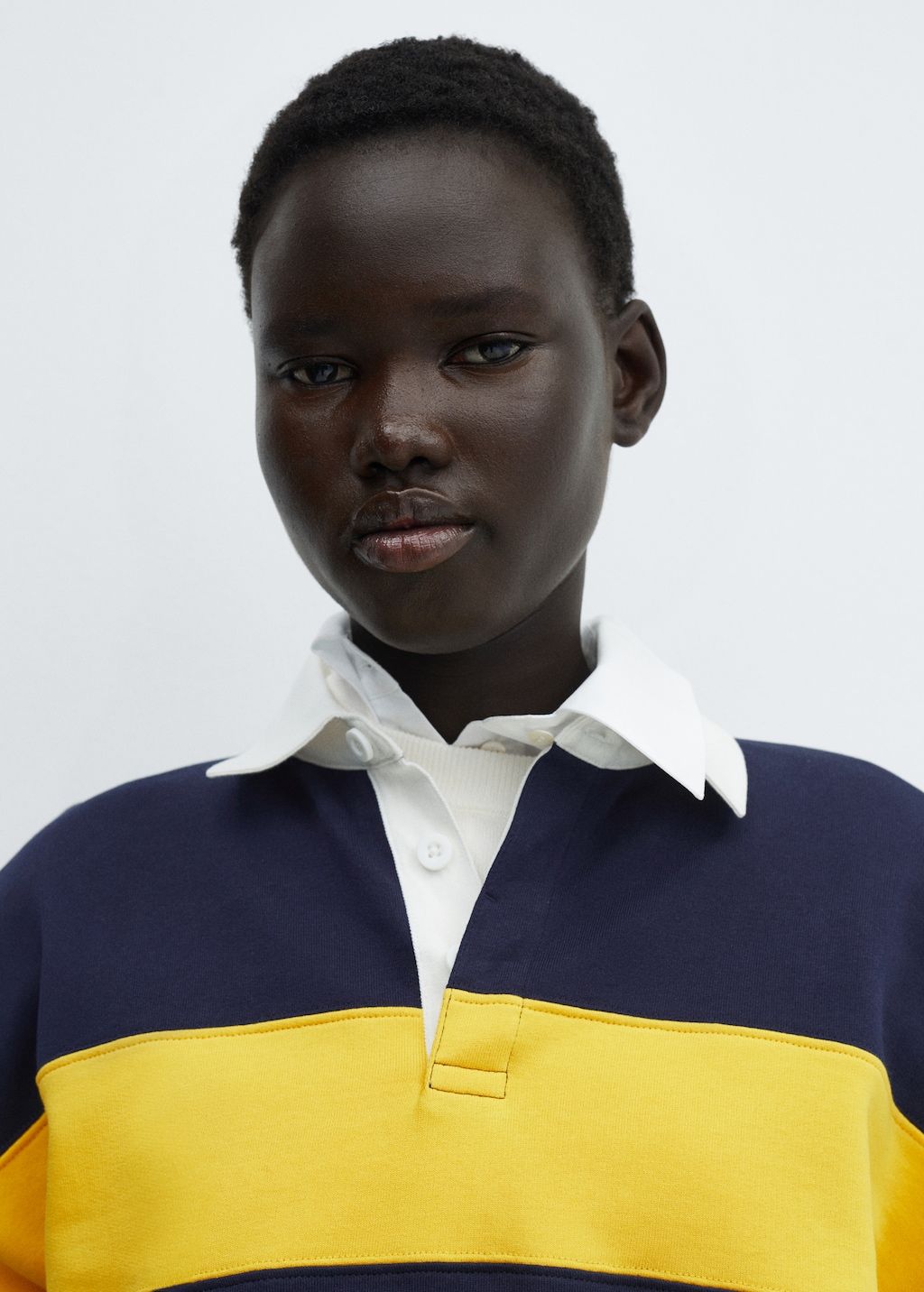 Cotton collared shirt womens hotsell
