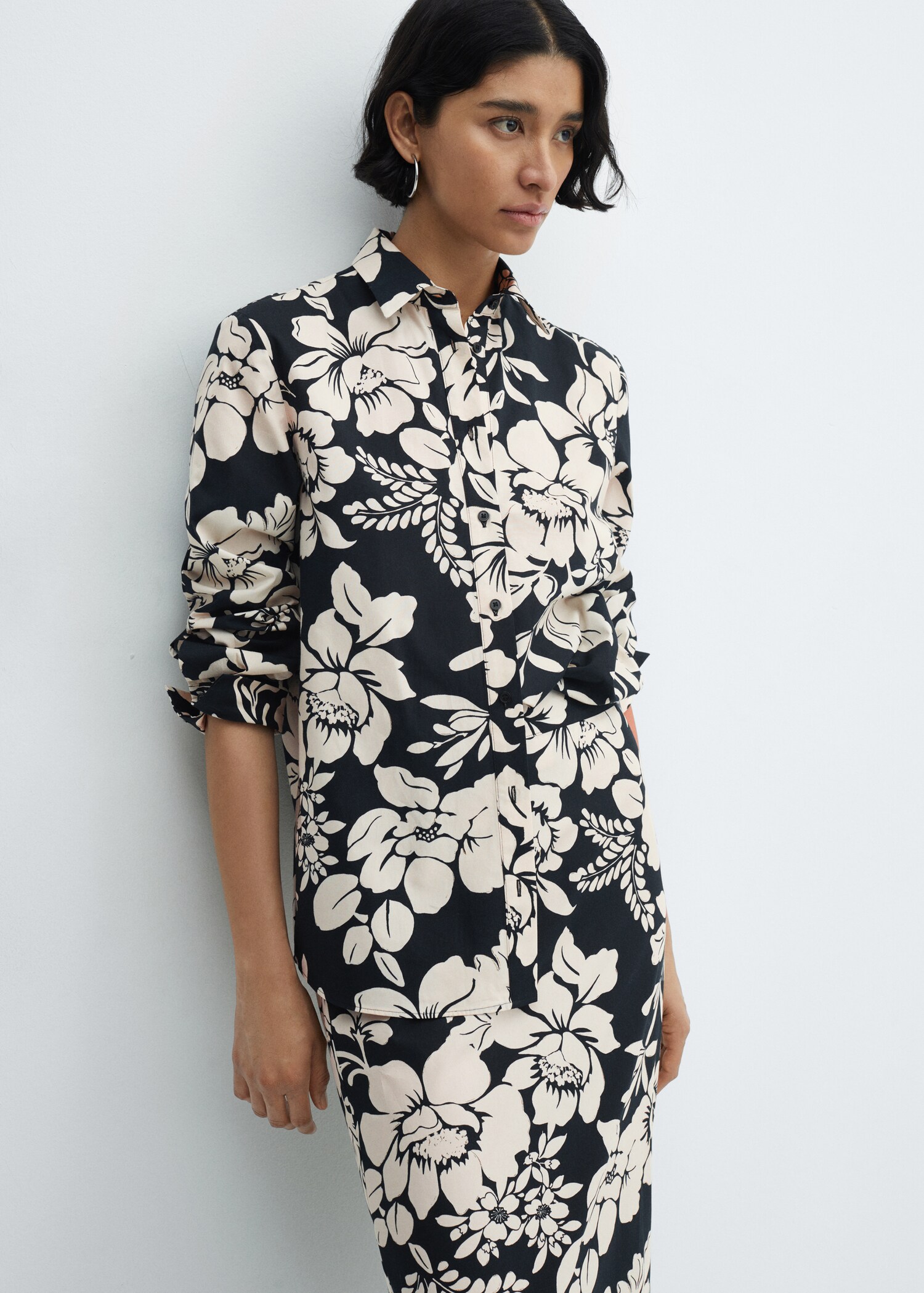 Floral long skirt - Details of the article 2
