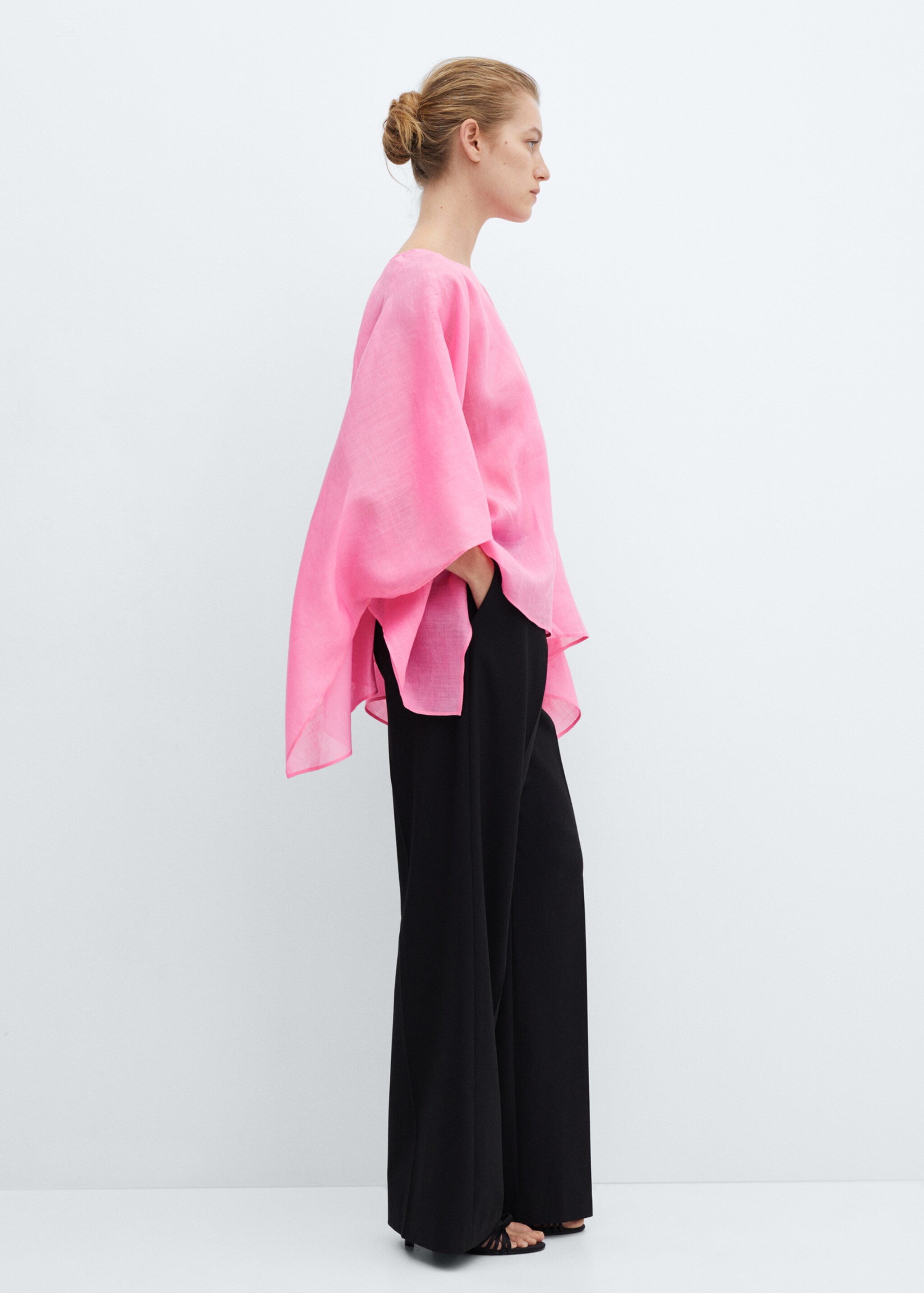 100% ramie cape - Details of the article 2