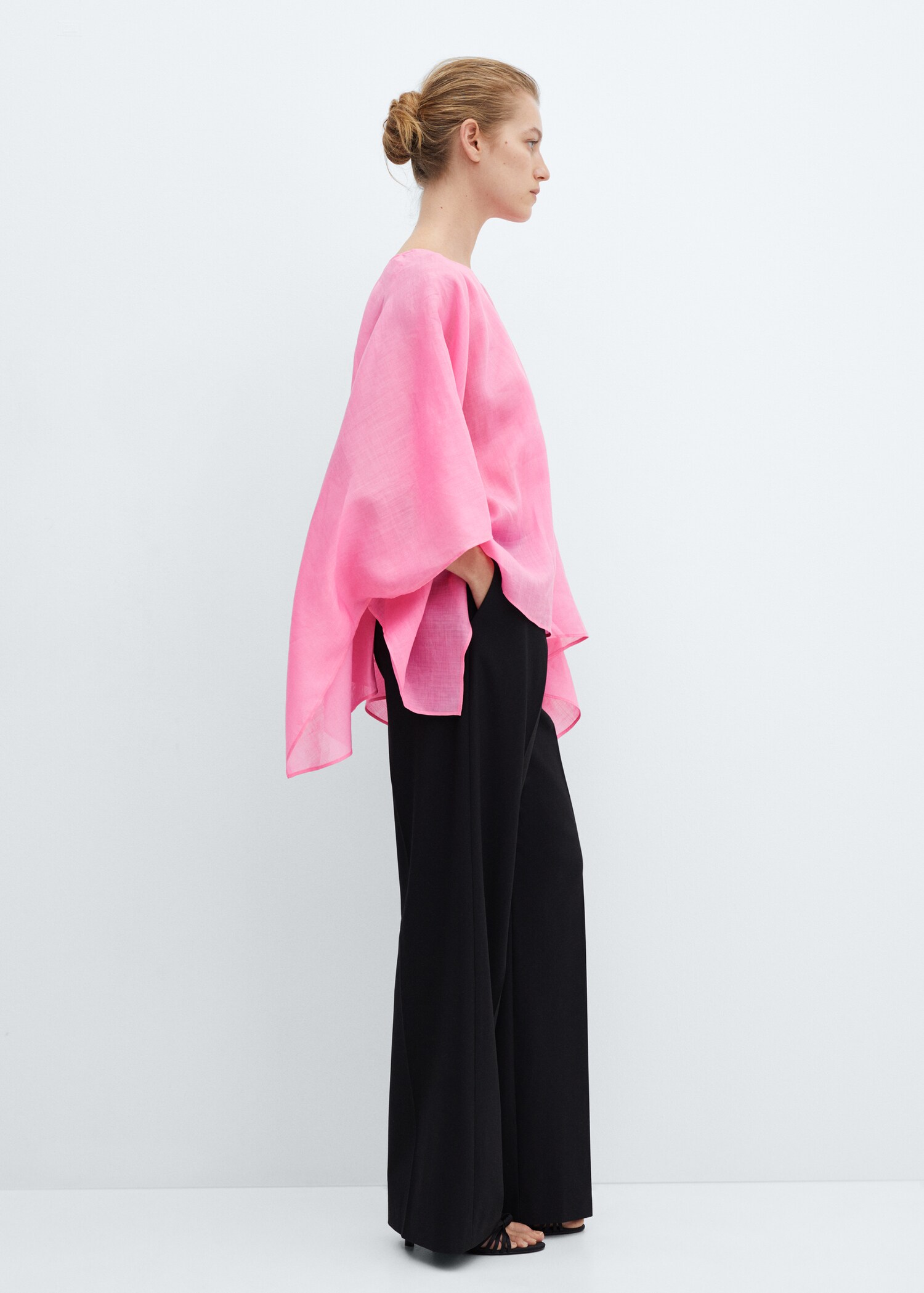 100% ramie cape - Details of the article 2