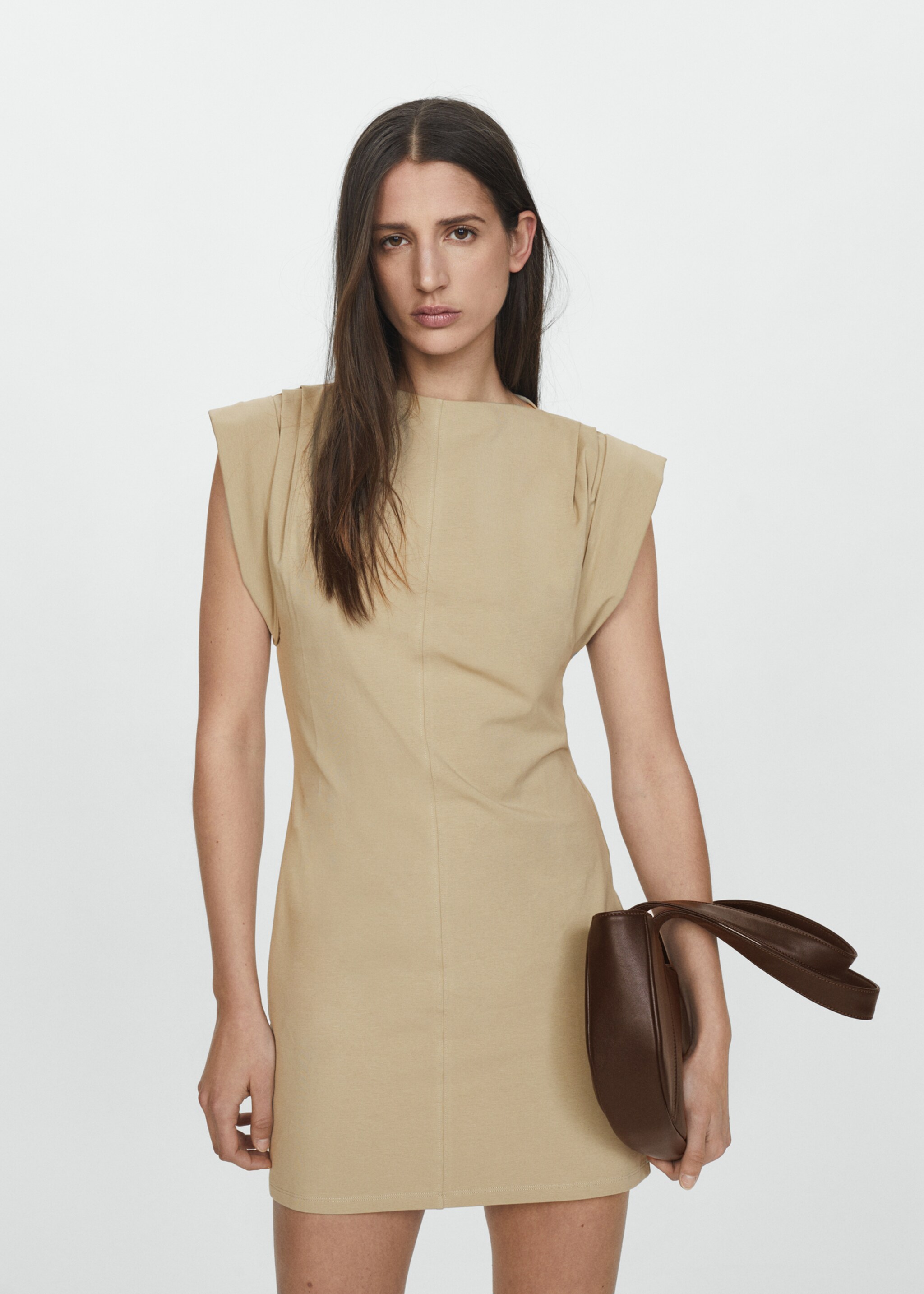 Robe maille manches à revers - Détail de l'article 9