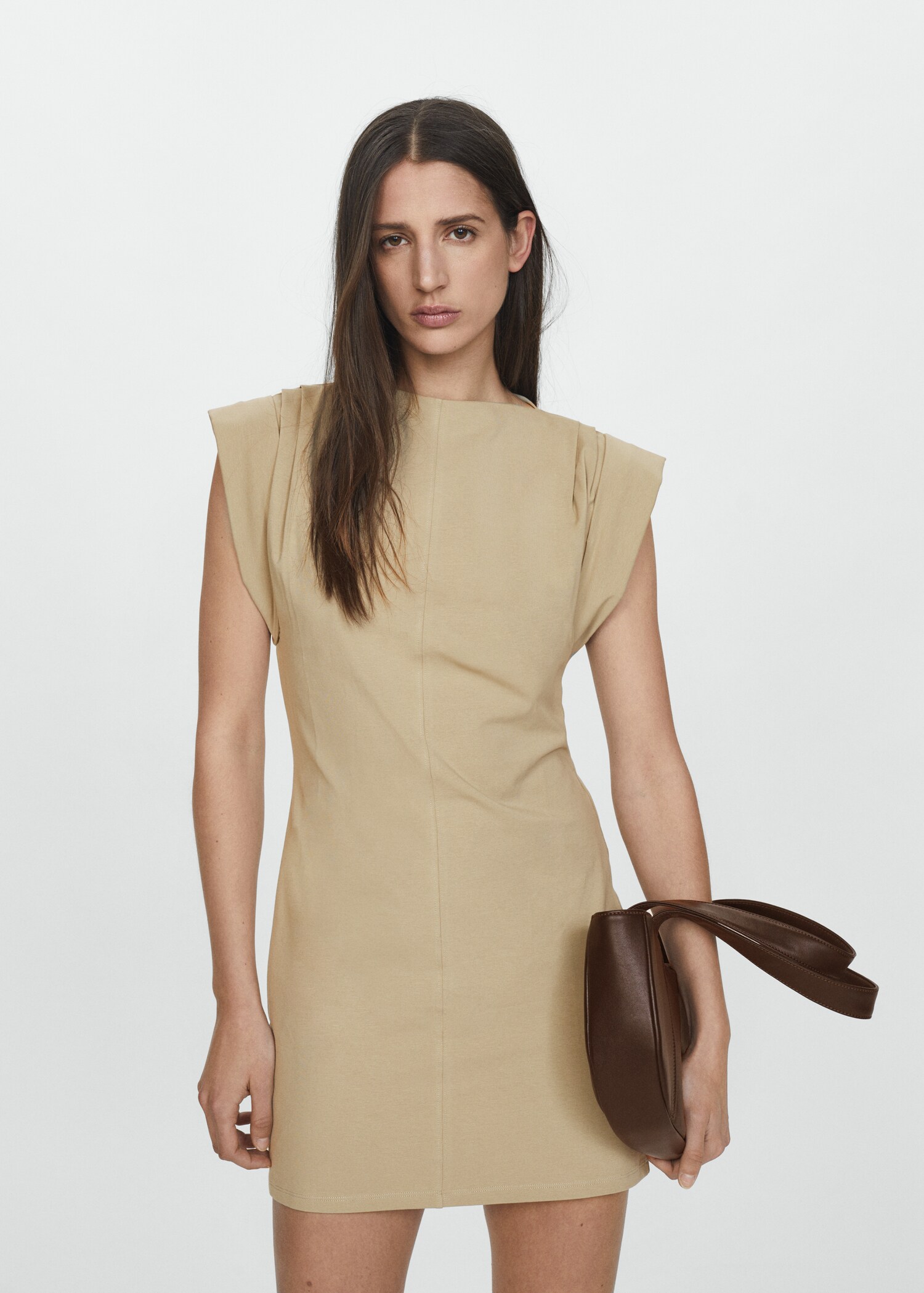 Robe maille manches à revers - Détail de l'article 9