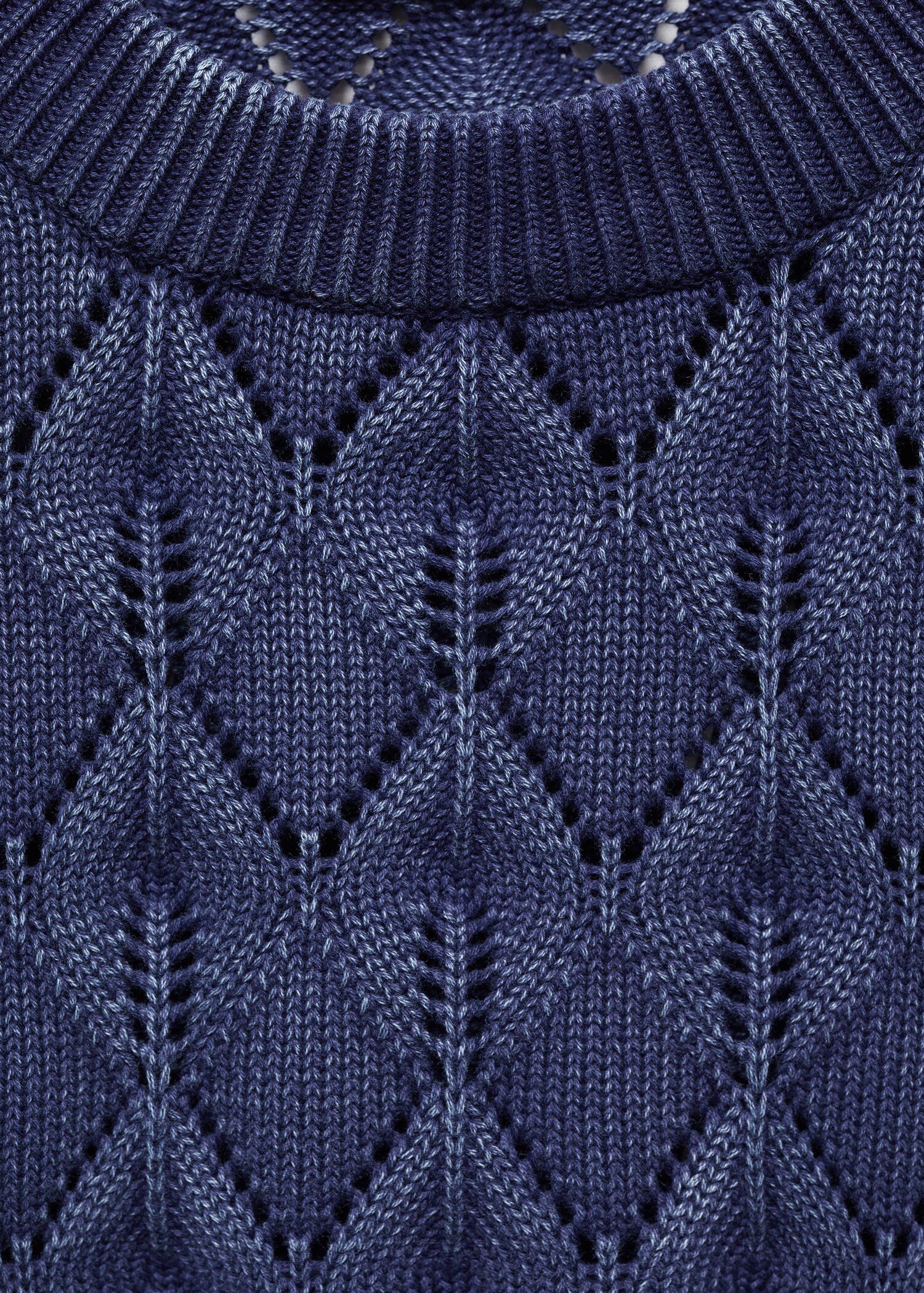 Openwork knit sweater - Details of the article 8