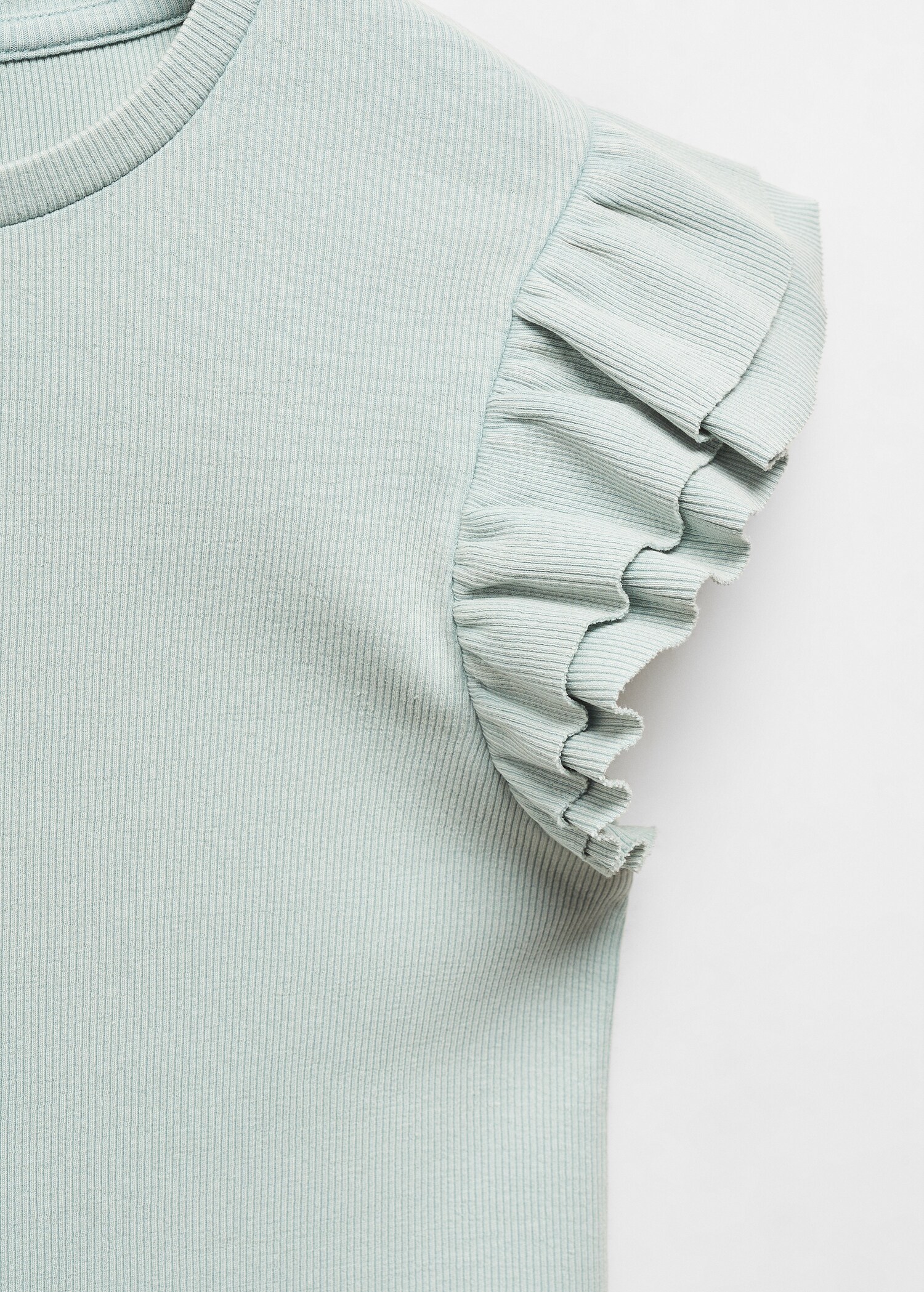 Camiseta volantes manga corta - Detalle del artículo 8