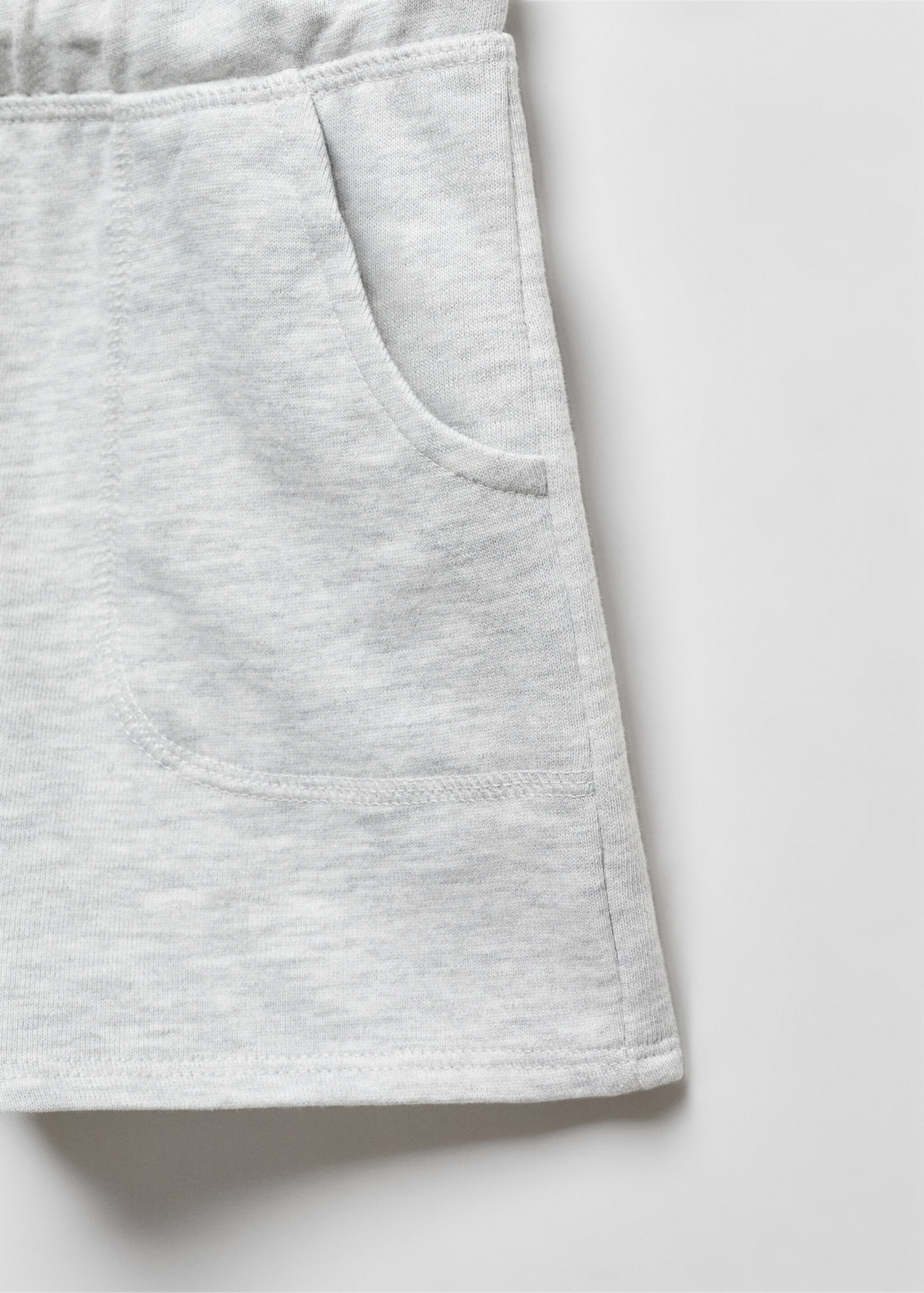 Katoenen shorts met elastische tailleband - Detail van het artikel 8