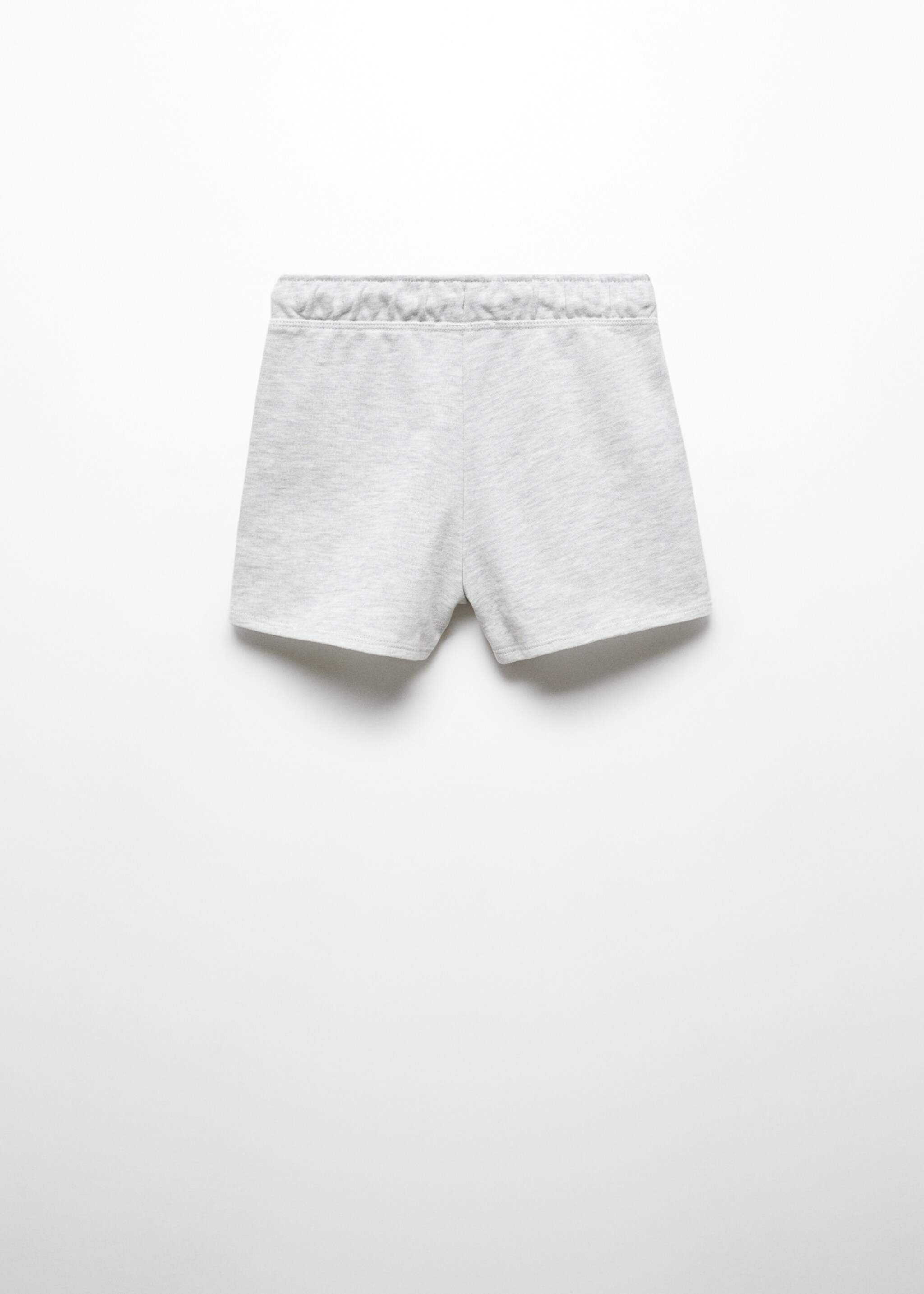 Katoenen shorts met elastische tailleband - Achterkant van het artikel