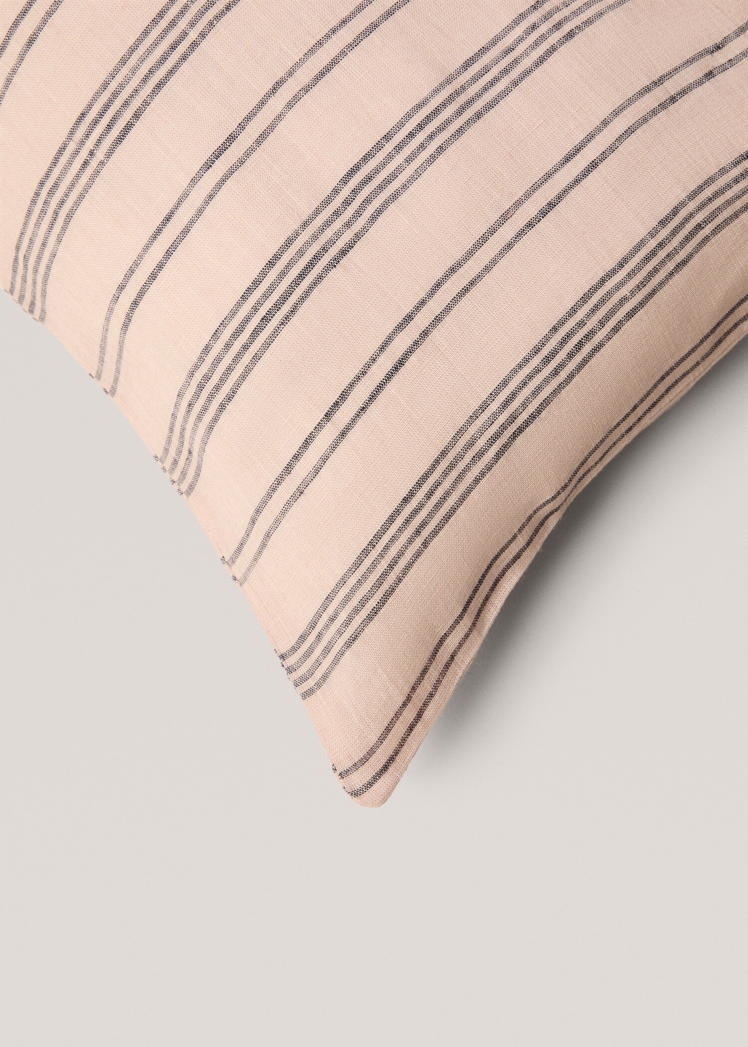 Housse de coussin 100 % lin rayures 40x60 cm - Détail de l'article 2