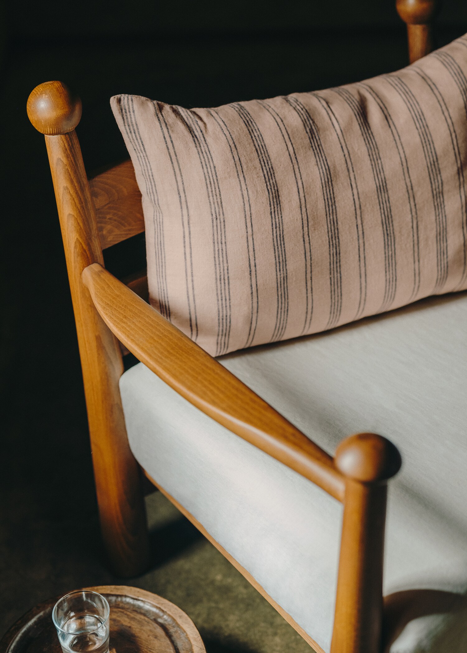 Housse de coussin 100 % lin rayures 40x60 cm - Détail de l'article 6