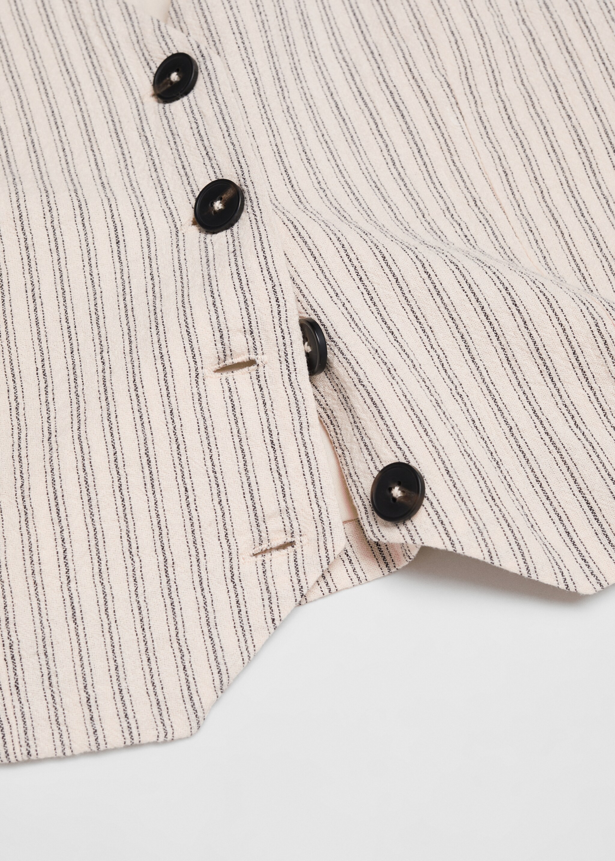 Gestreept crop gilet - Detail van het artikel 8