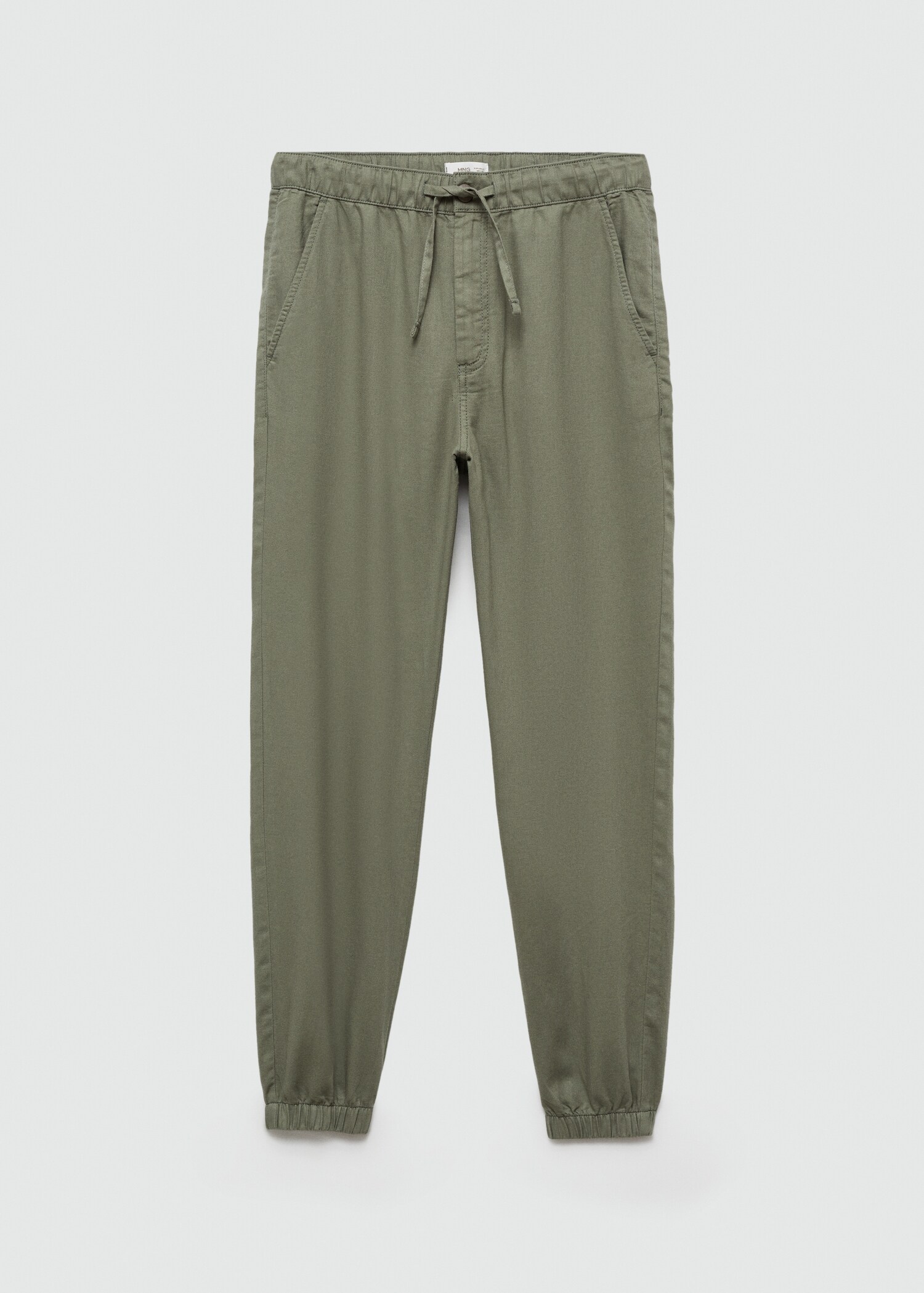 Linen jogger trousers - Article without model