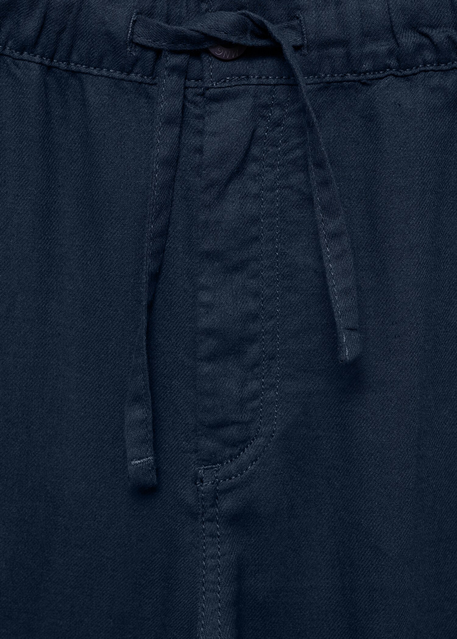 Linen jogger trousers - Details of the article 8
