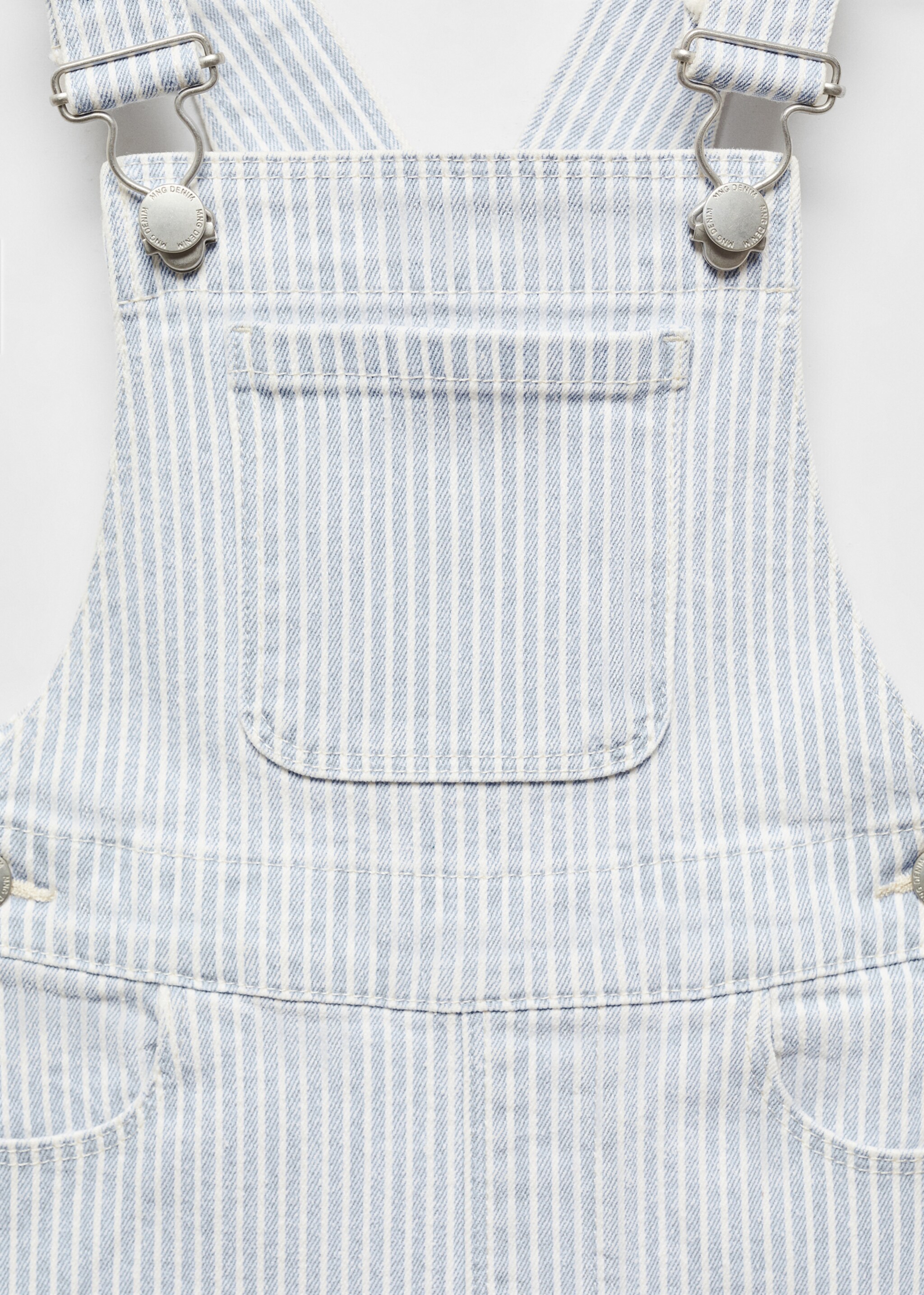 Stripete snekkerbukse i denim - Artikkeldetalj 8