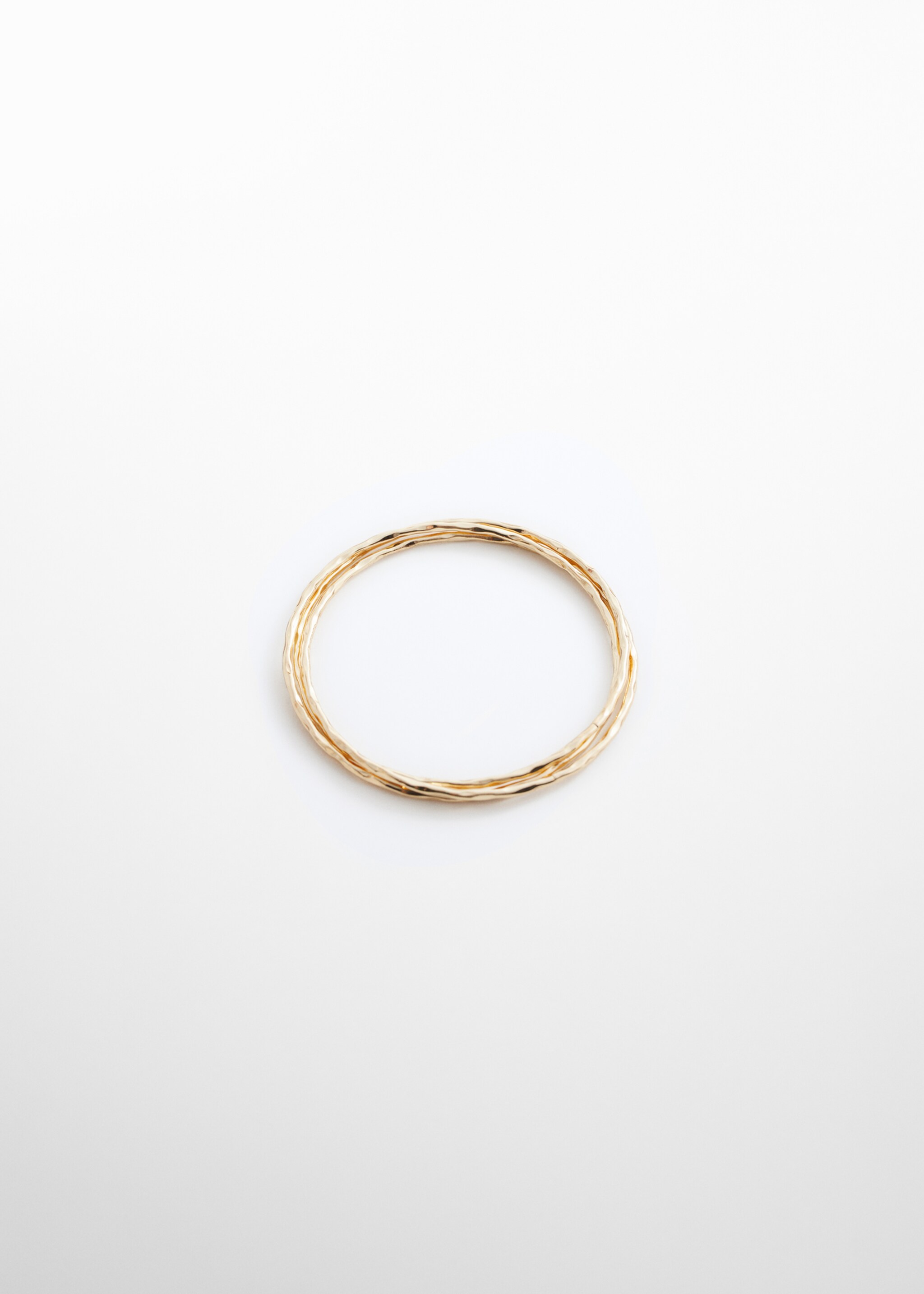 Combined hoop bracelets - Article without model, Gold. Ref: 67066033-00.