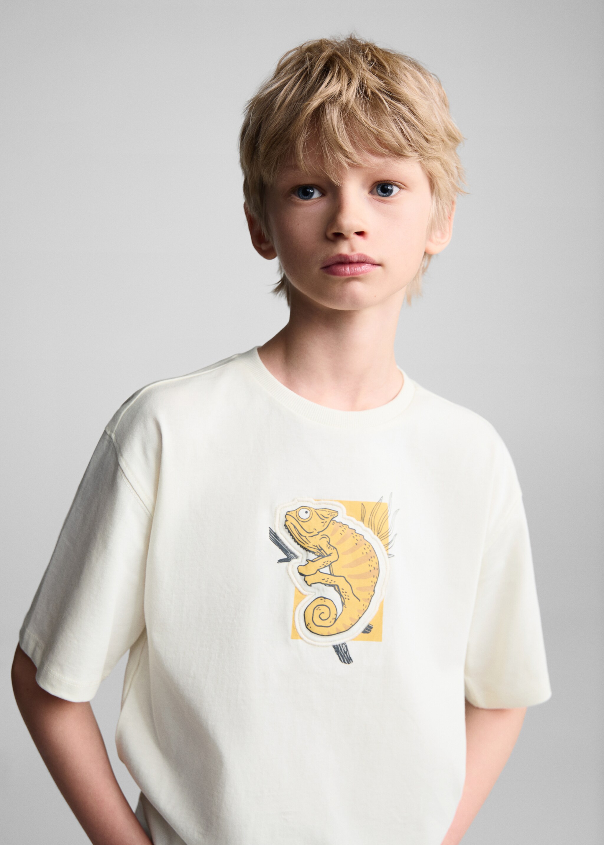Camiseta estampado relieve - Detalle del artículo 1