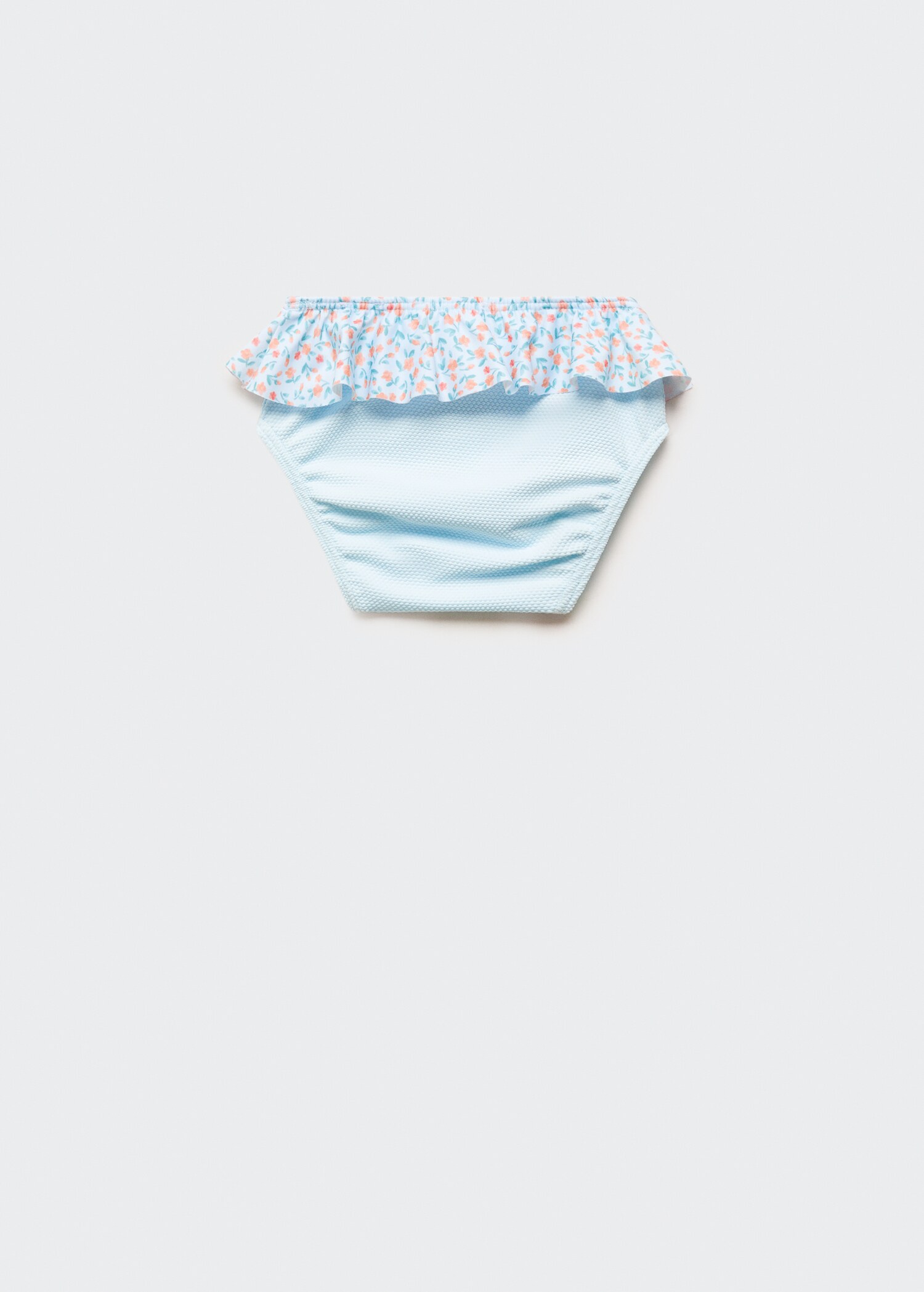Braguita bikini floral volante - Reverso del artículo