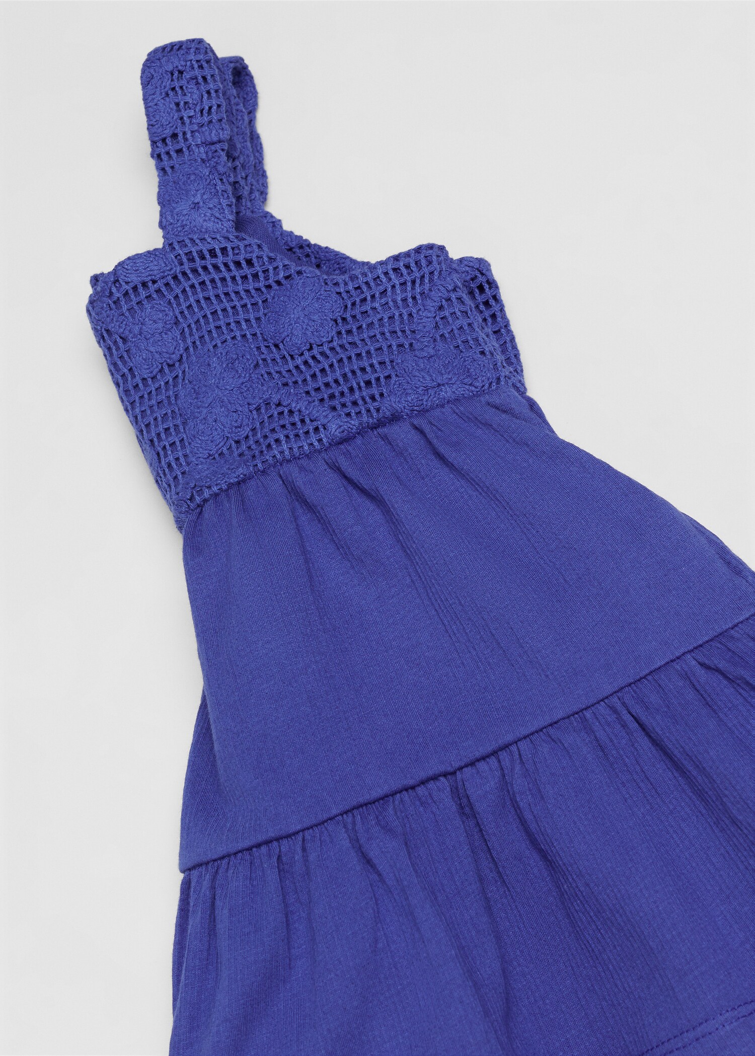 Frills embroidered dress - Details of the article 8