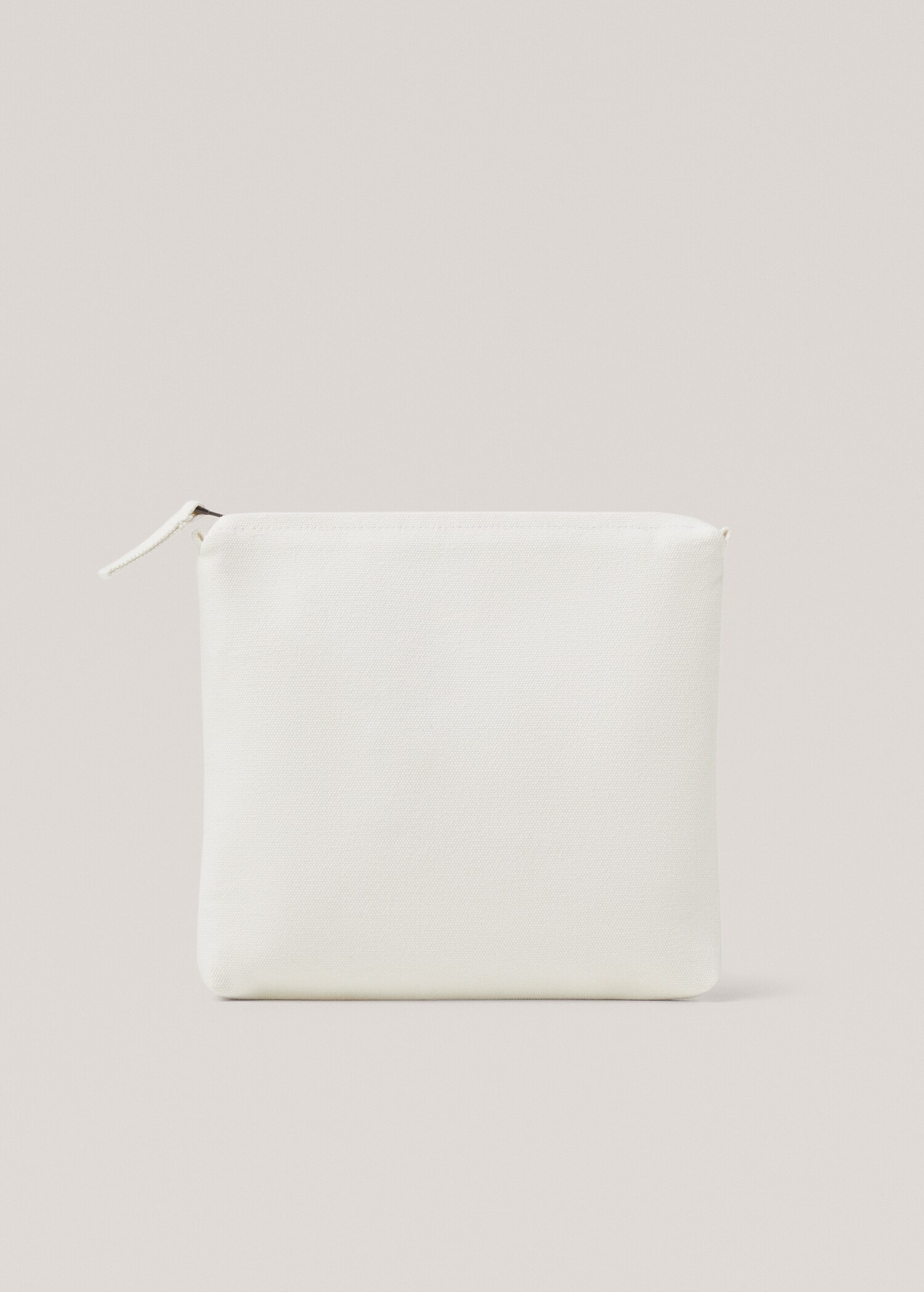 Striped cotton makeup bag - Article without model