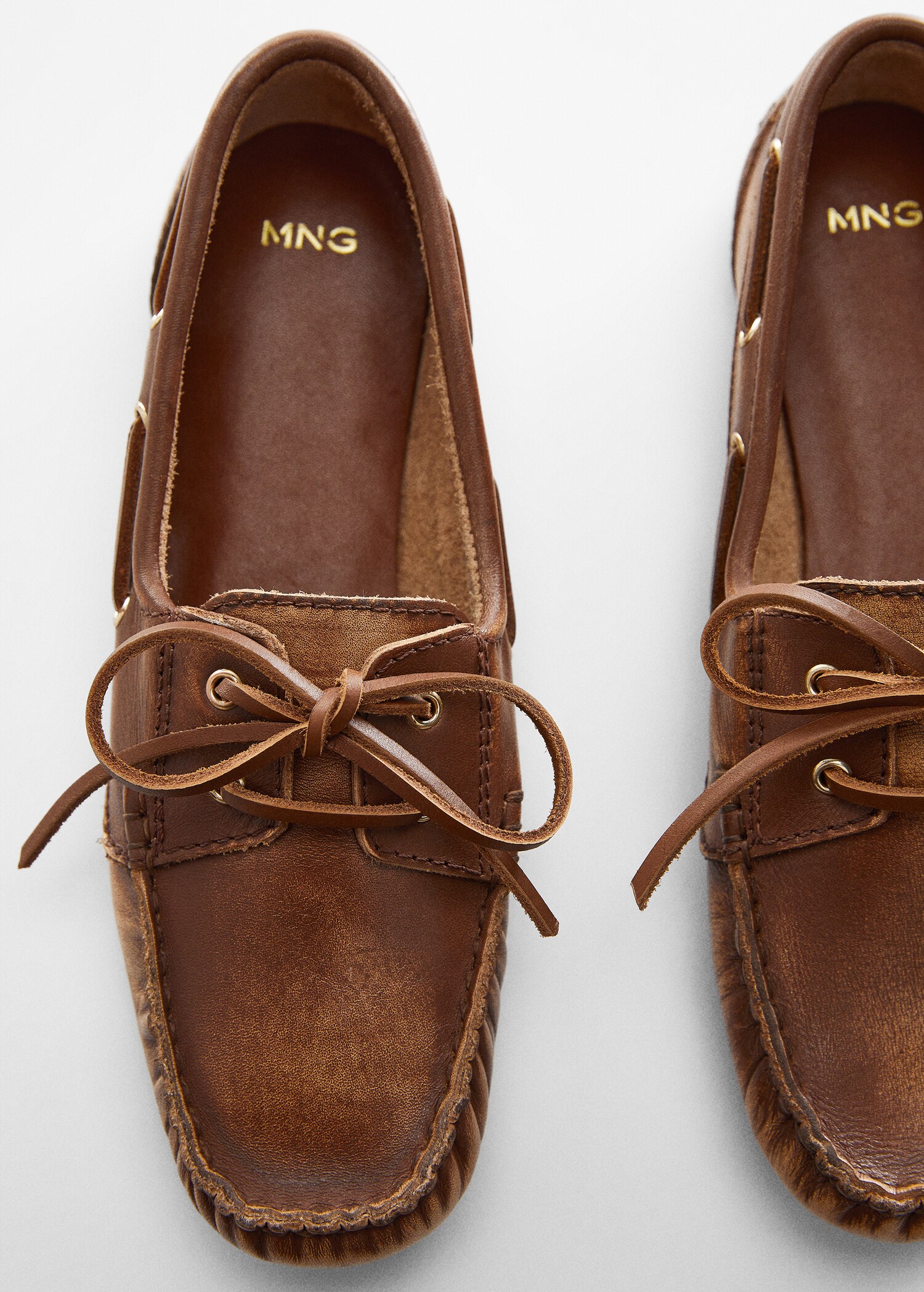 Chaussures bateau cuir - Détail de l'article 5