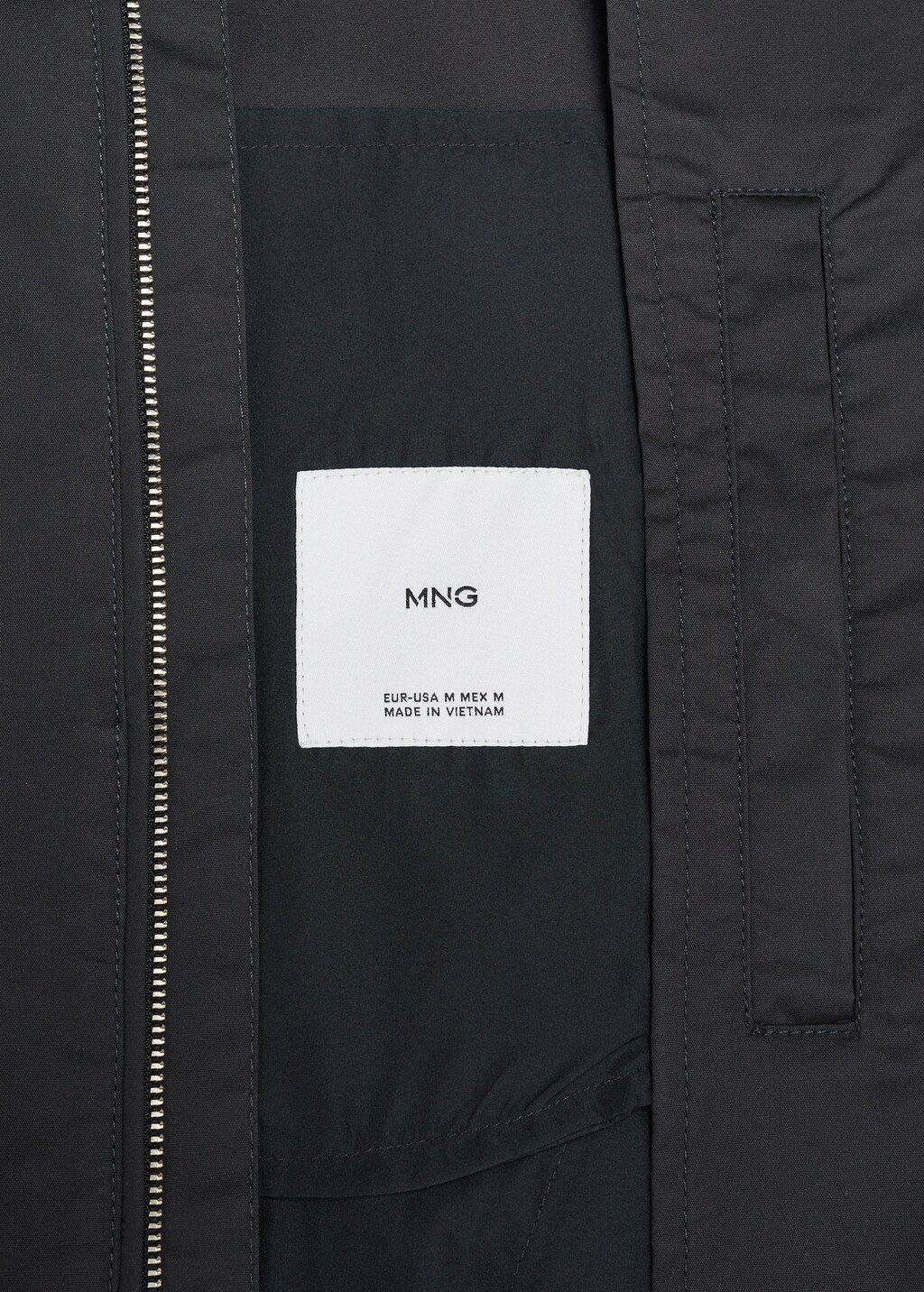 Stretch cotton jacket with zip - Men | MANGO OUTLET USA Stretch cotton jacket with zip - Men | MANGO OUTLET USA