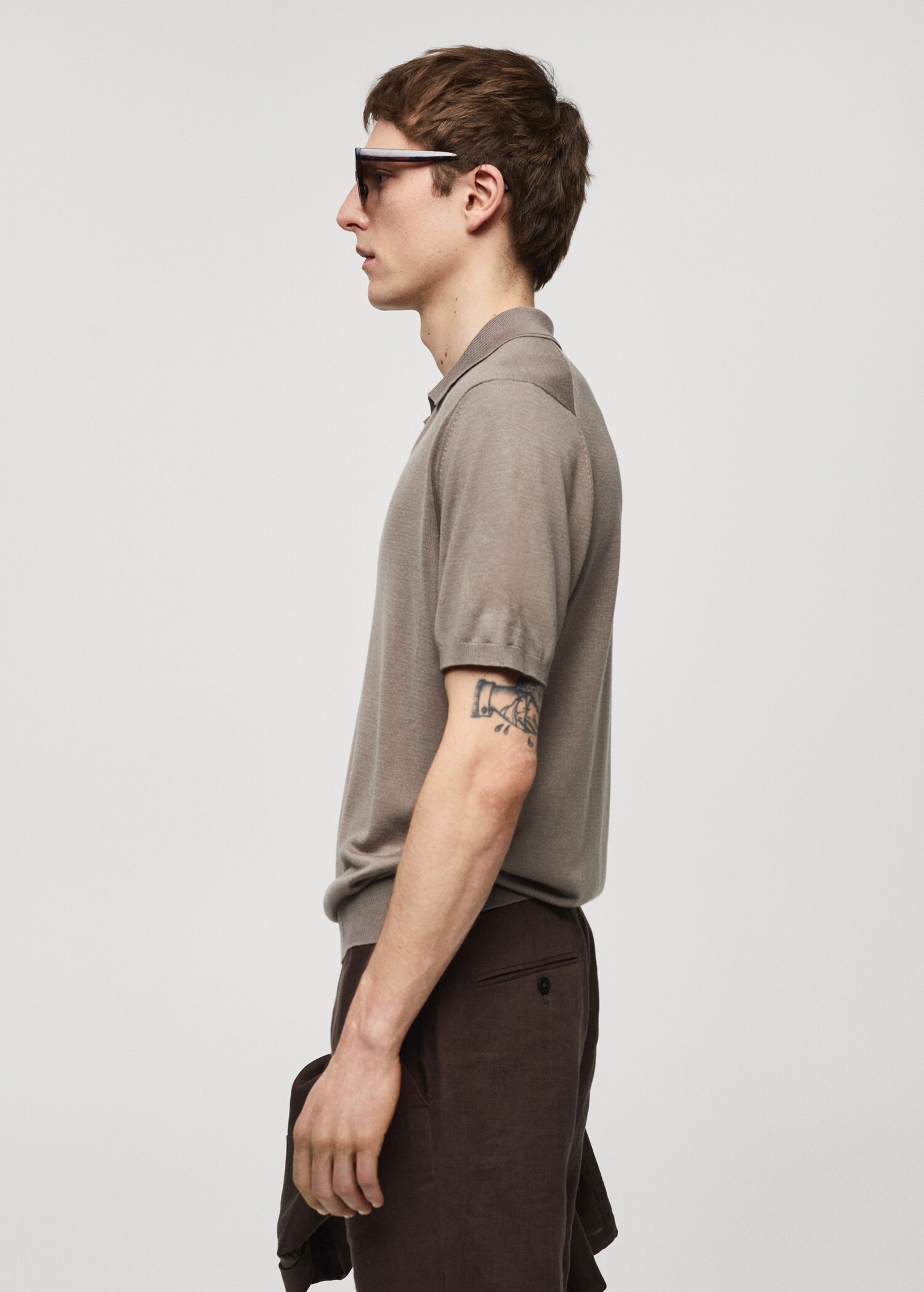 Gebreid poloshirt met korte mouw - Detail van het artikel 2