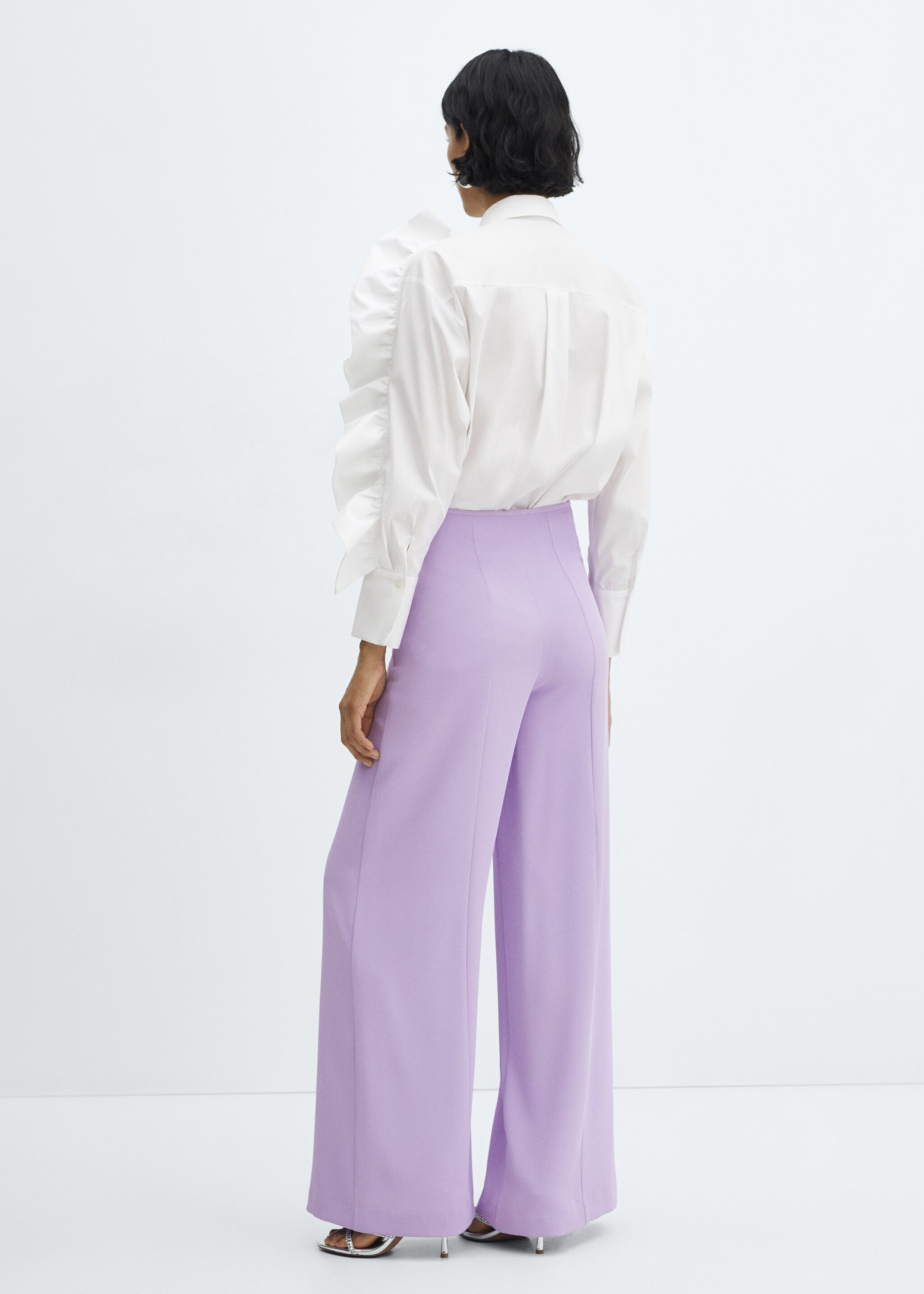 Decorative seams trousers - Reverse of the article