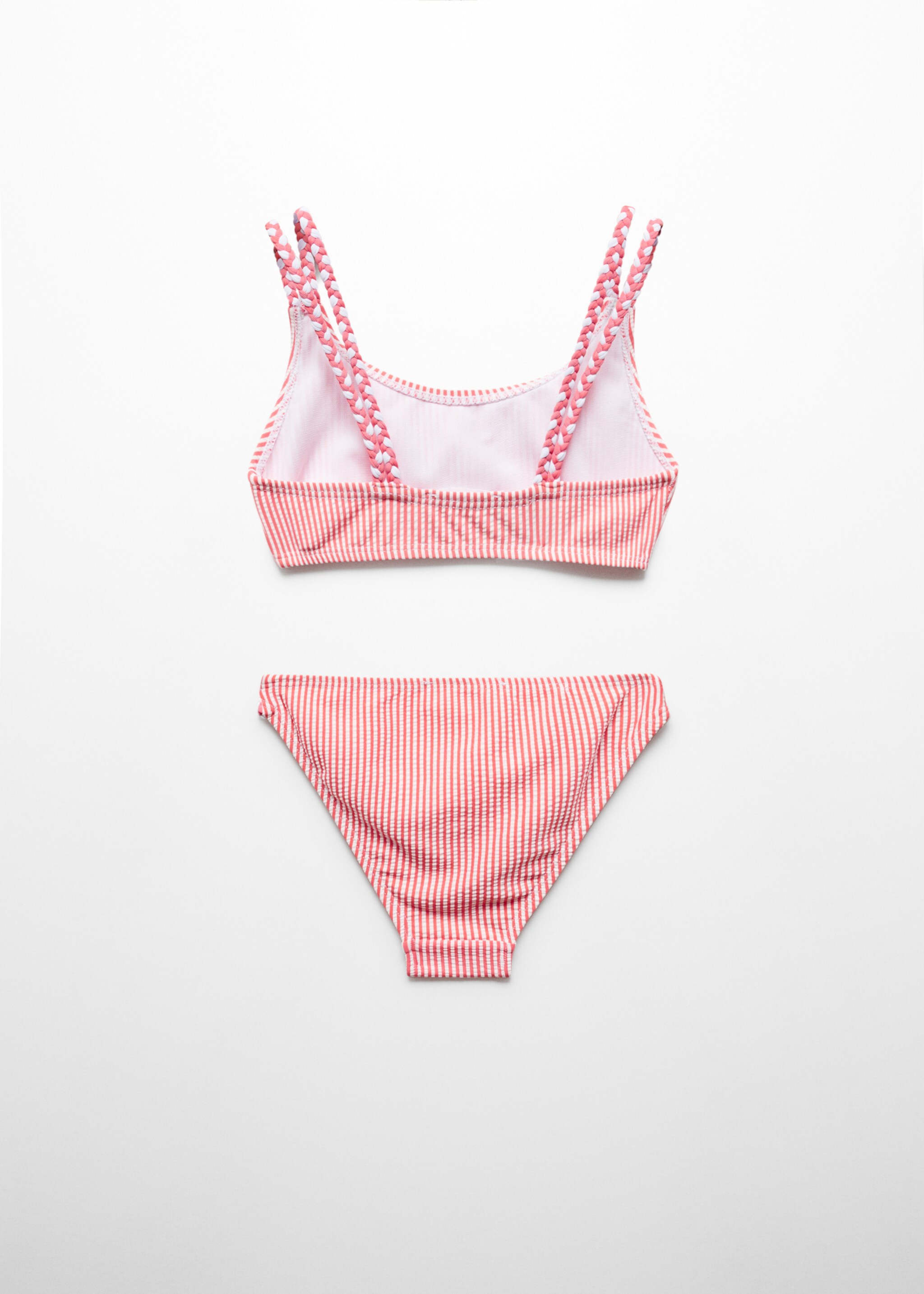 Striped bikini - Reverse of the article