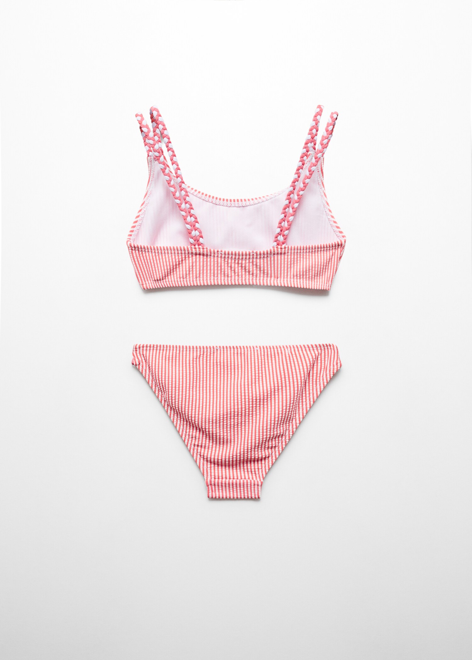 Striped bikini - Reverse of the article