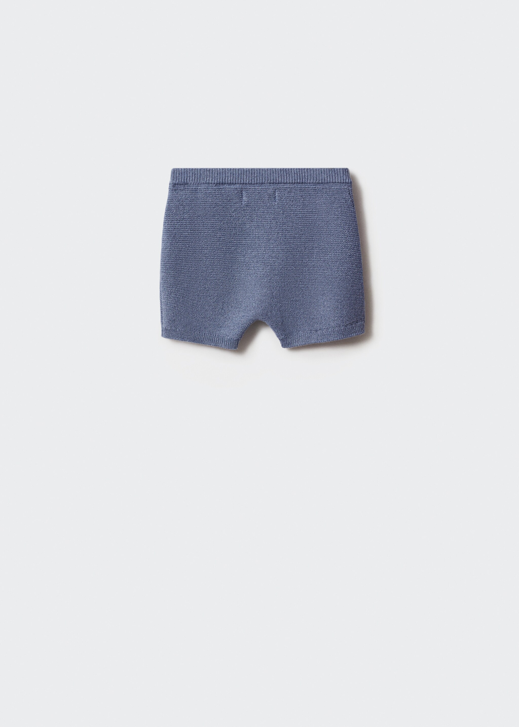 Pantaloni scurți din bumbac tricotați - Spatele articolului