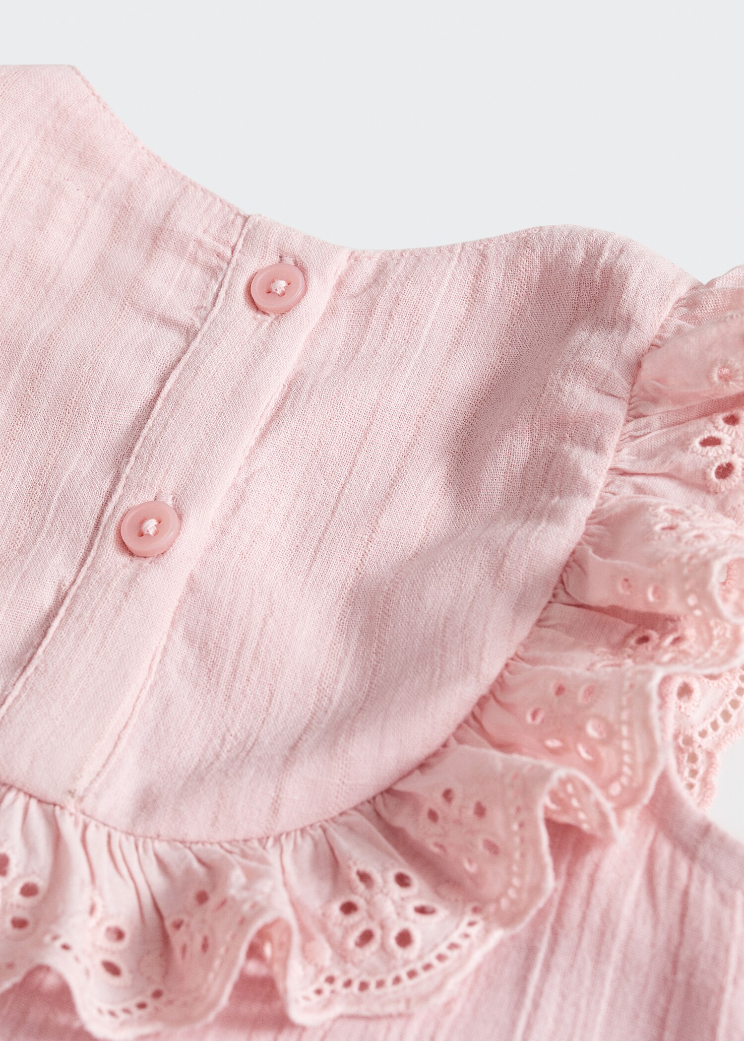 Ruffled cotton frock and dress - Details of the article 8