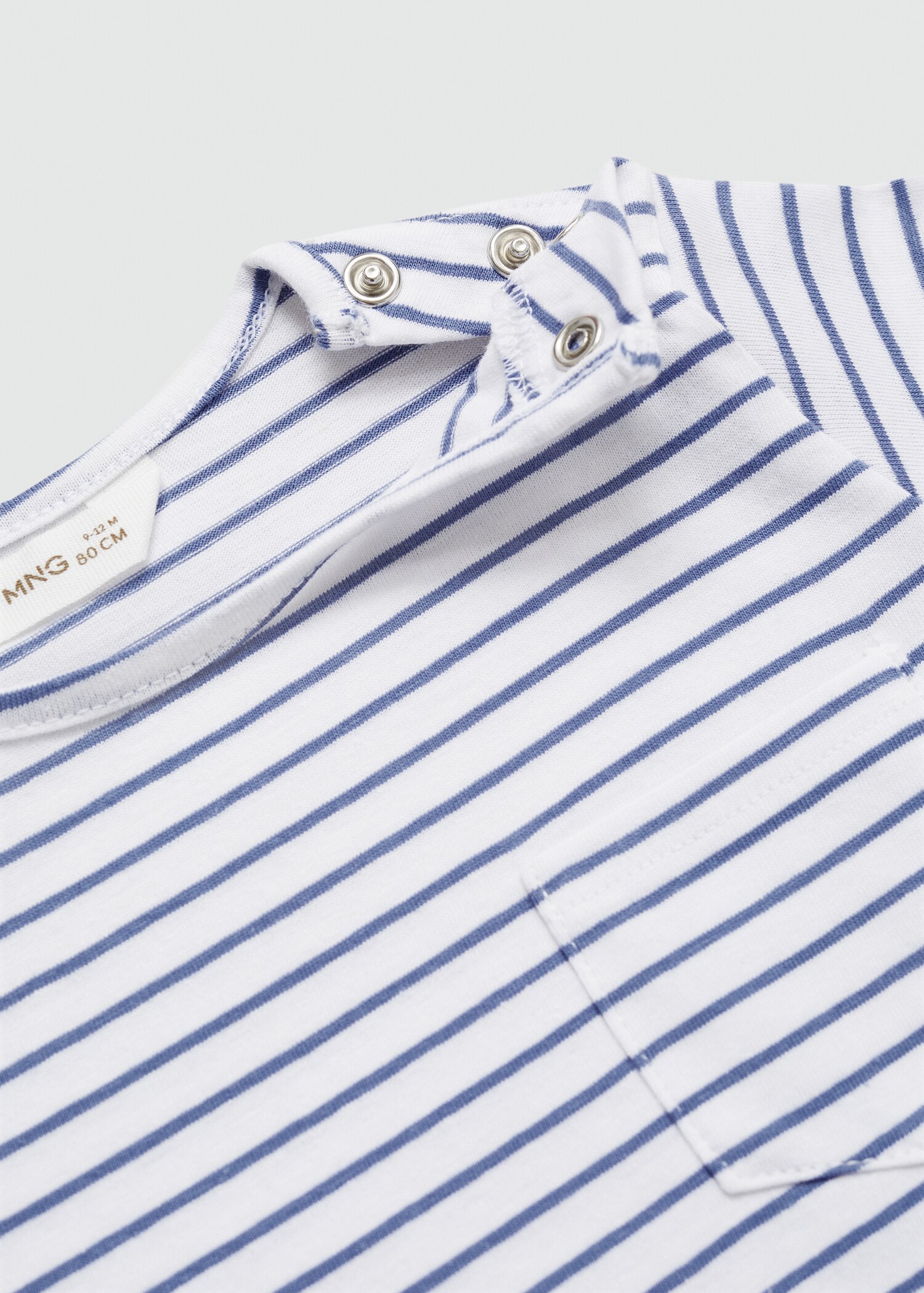 T-shirt coton à rayures - Détail de l'article 8