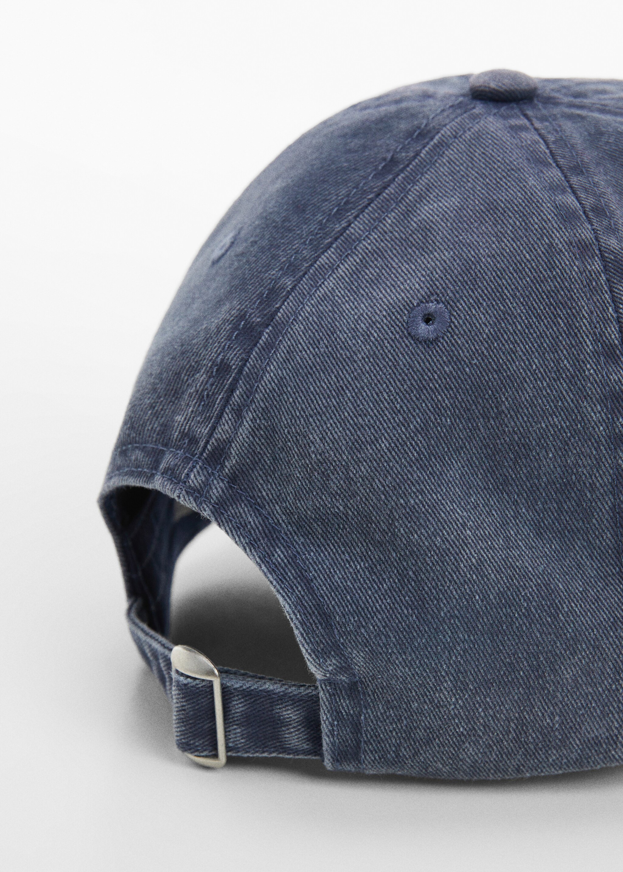 Adjustable basic cap - Details of the article 1, Blue. Ref: 67066337-00.