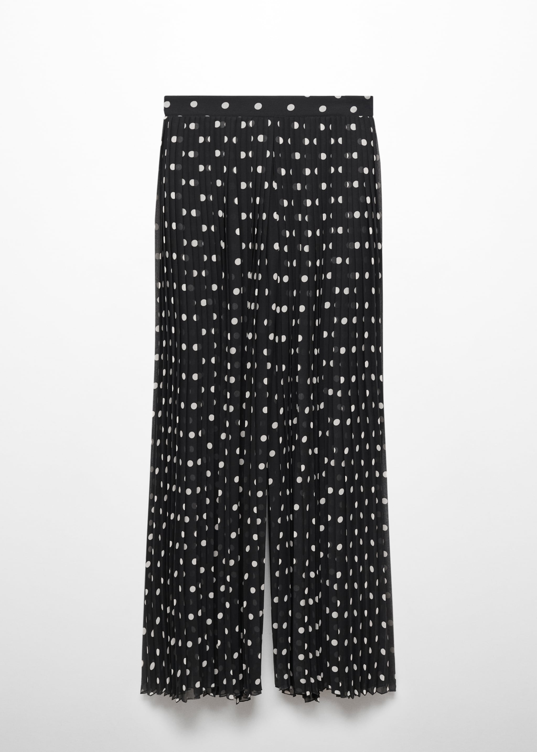 Pantalon plissé pois - Article sans modèle