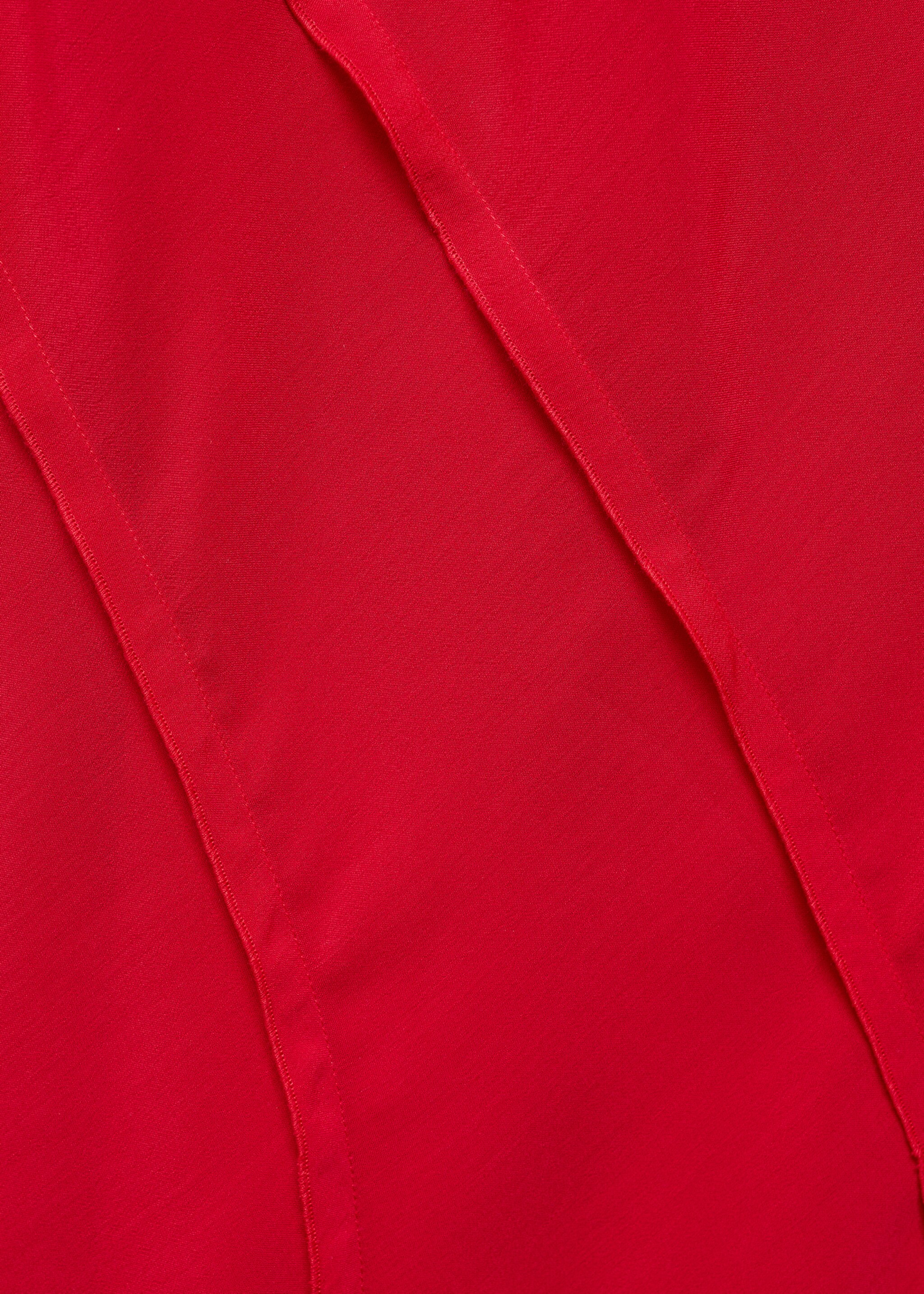 Asymmetrical dress with seam detail - Details of the article 8