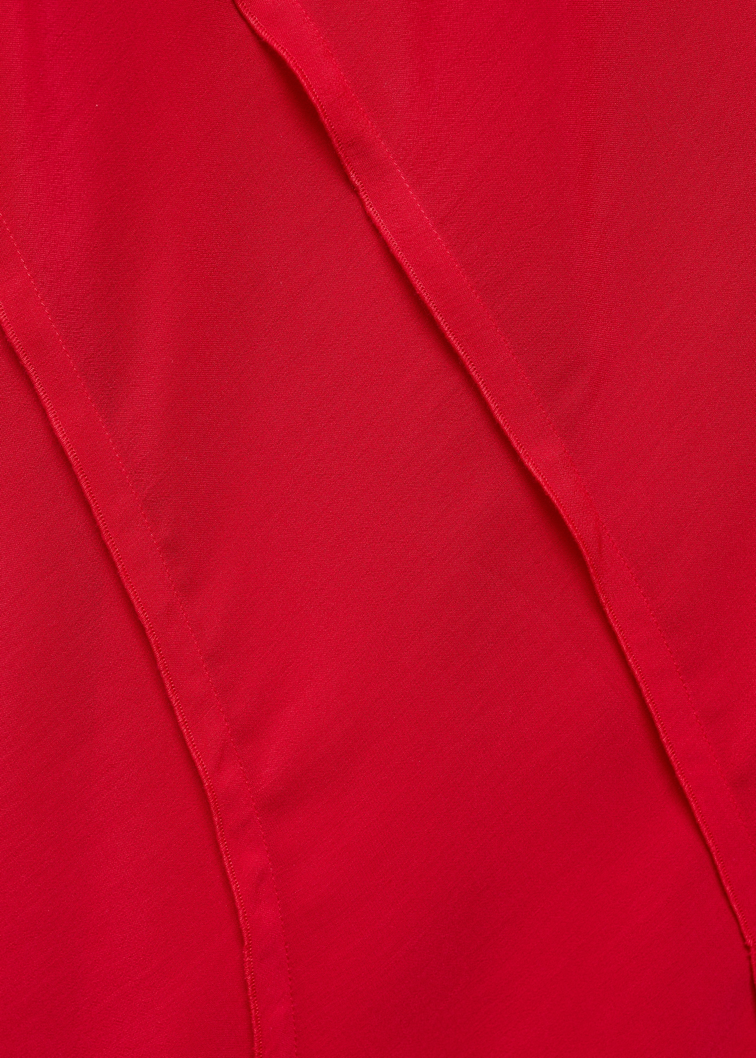 Asymmetrical dress with seam detail - Details of the article 8