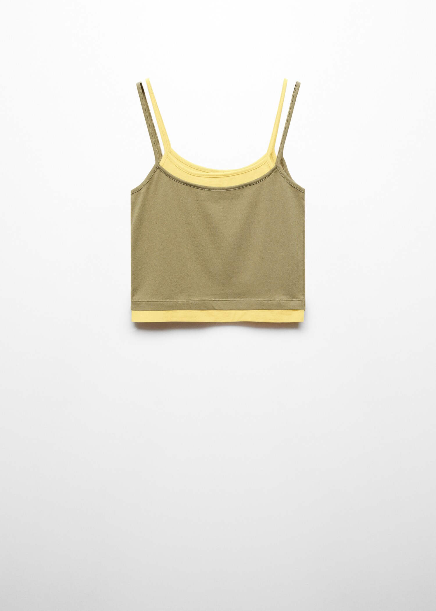 Combination top with thin straps - Article without model