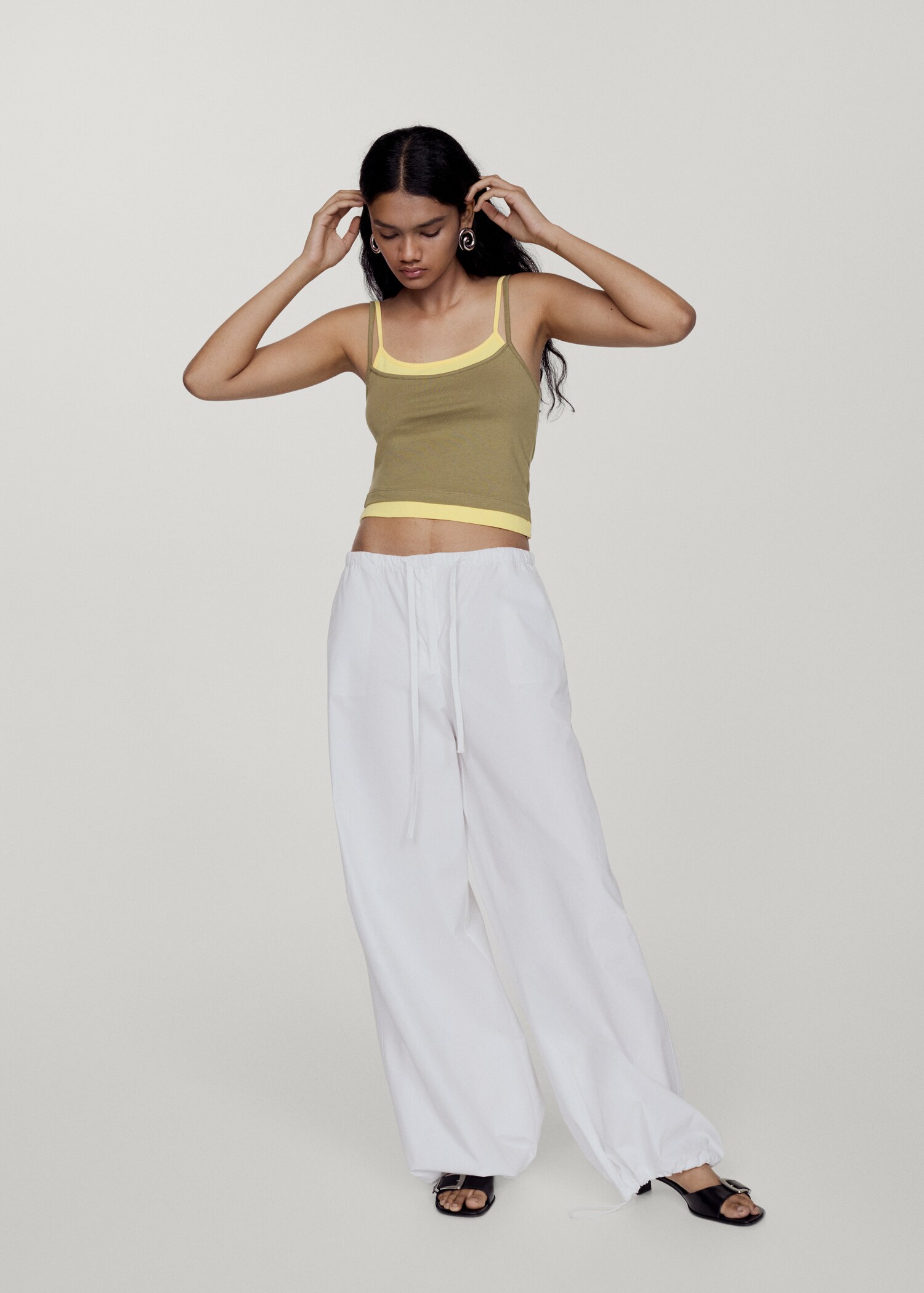 Combination top with thin straps - Details of the article 6