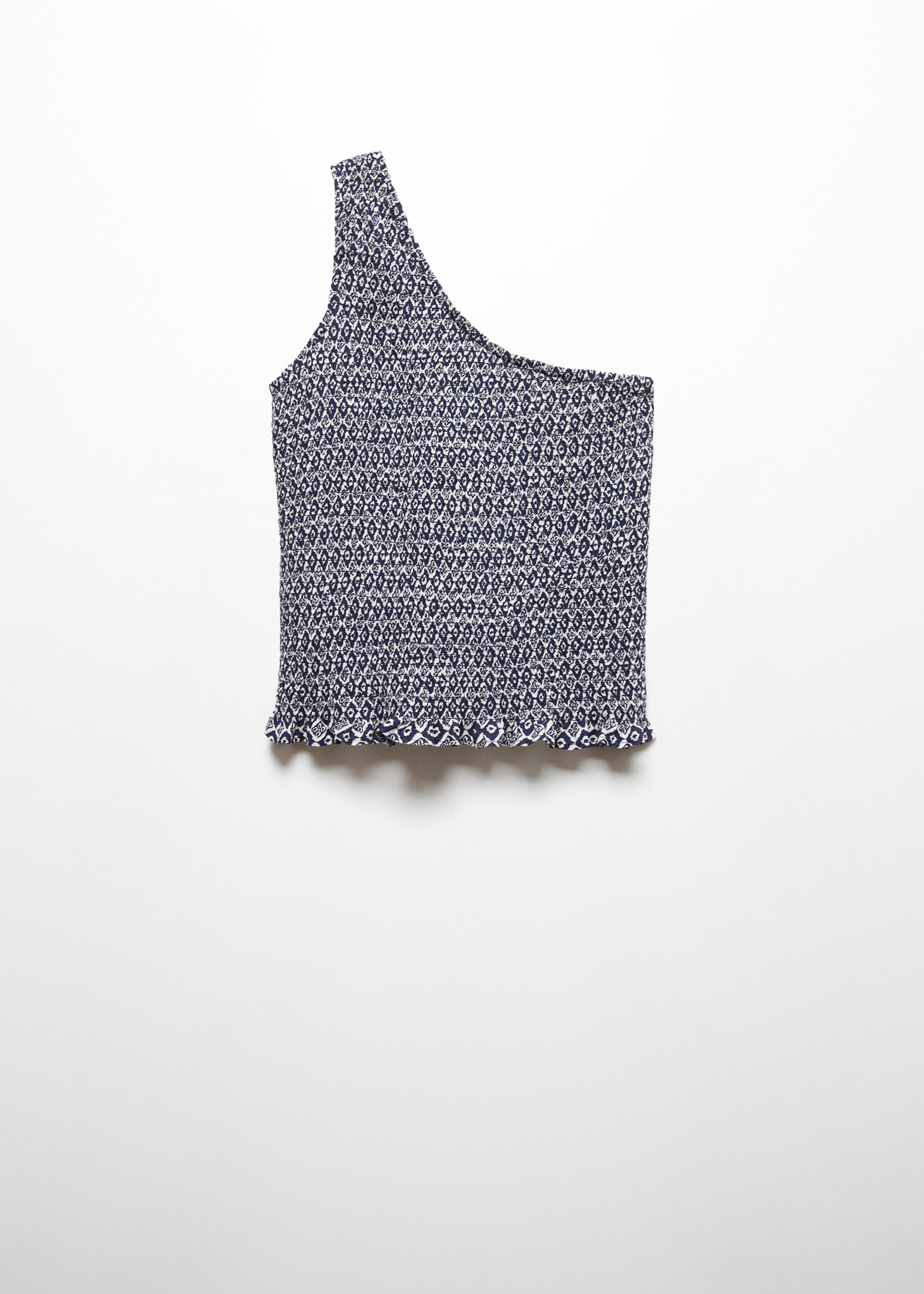 Asymmetric ruched top - Article without model