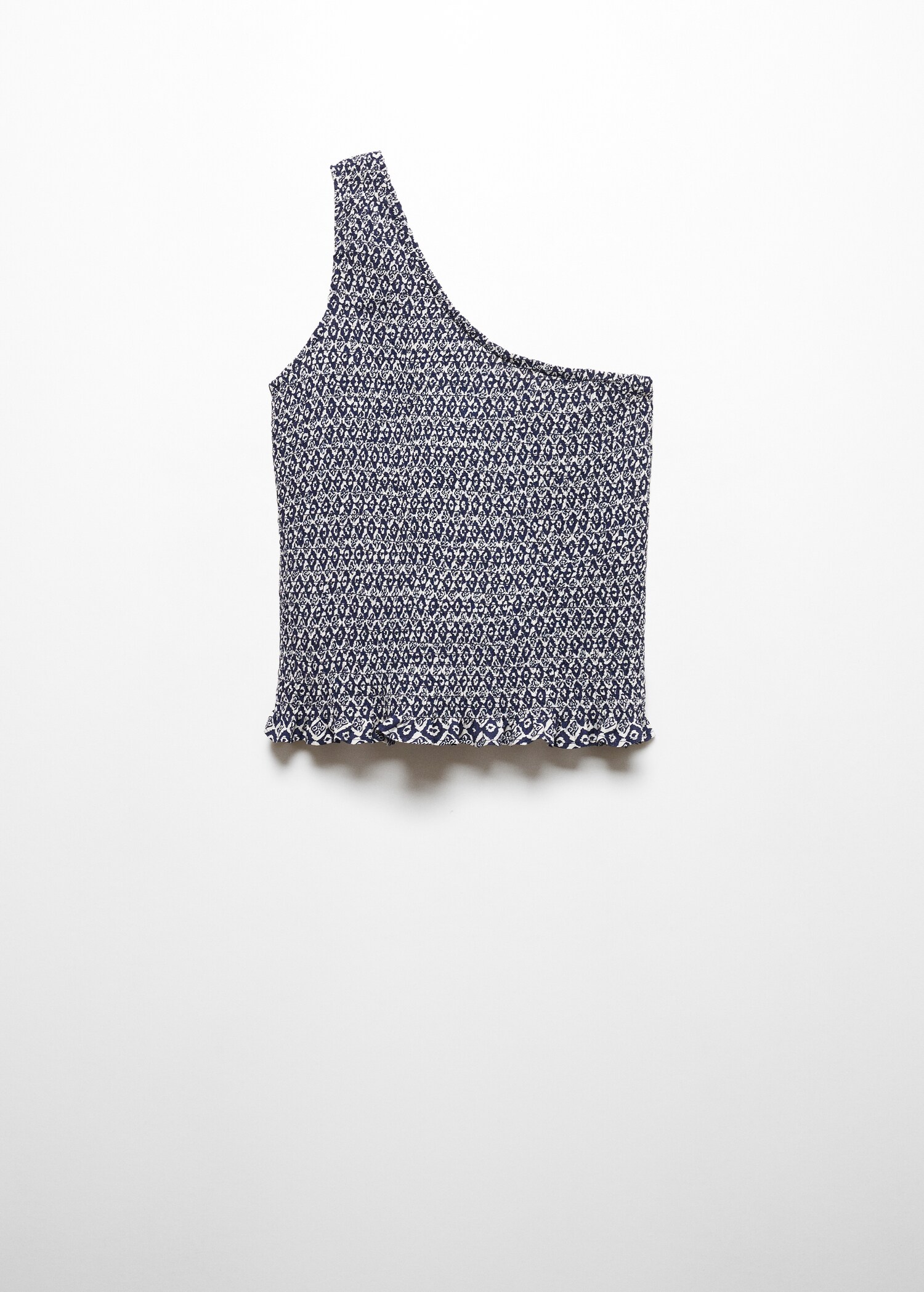 Asymmetric ruched top - Article without model