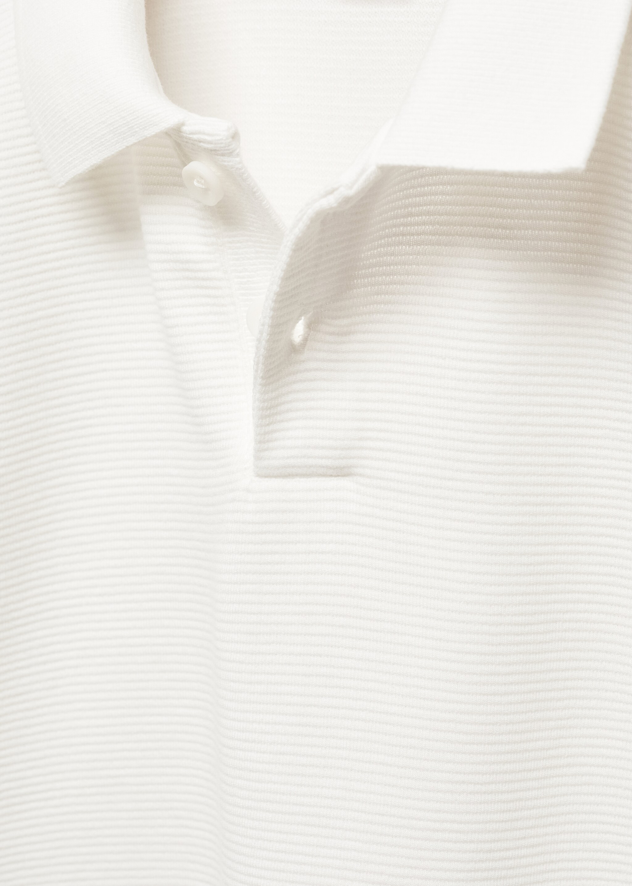 Polo coton texturé - Détail de l'article 8