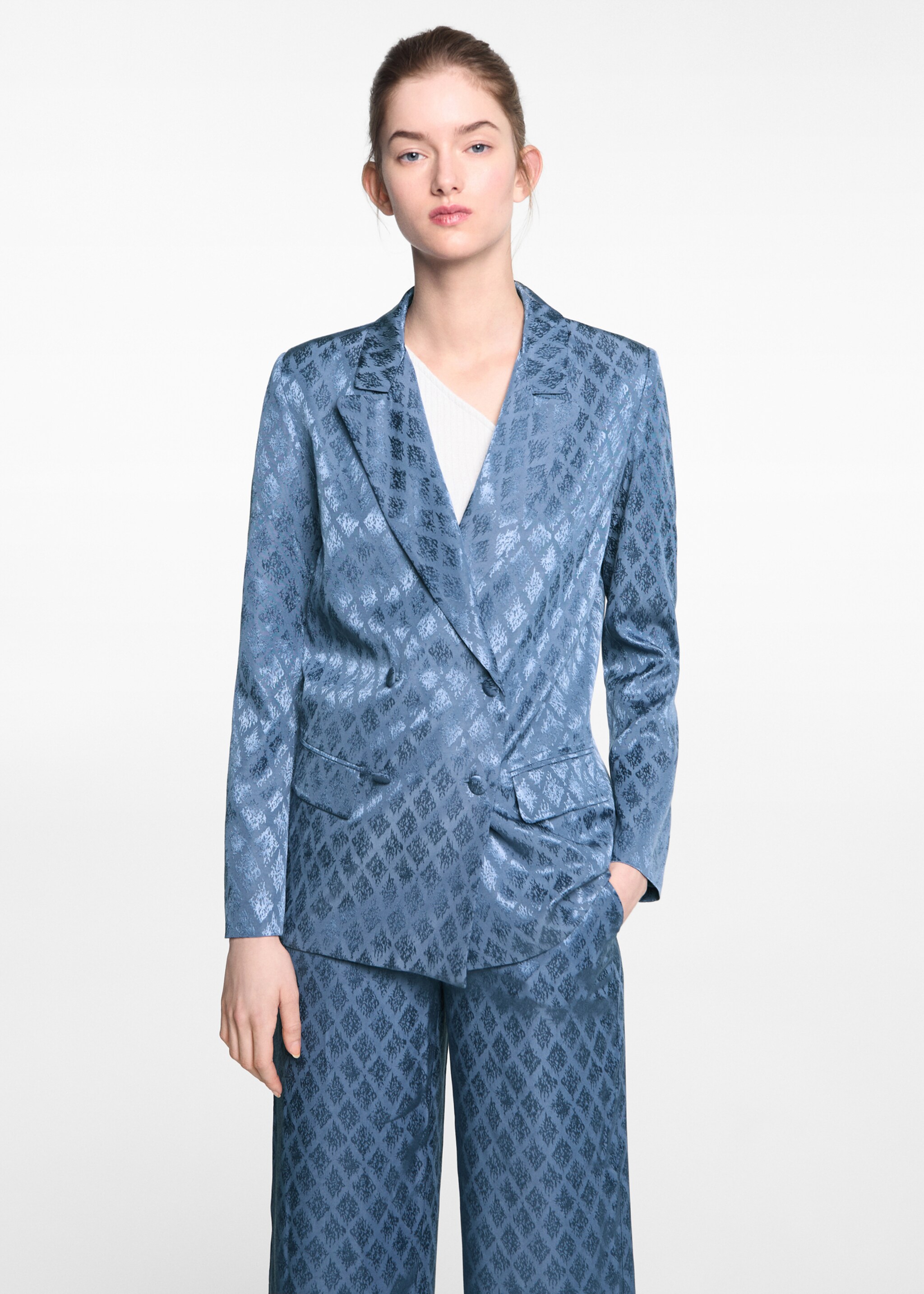 Double-breasted blazer - Middenvlak