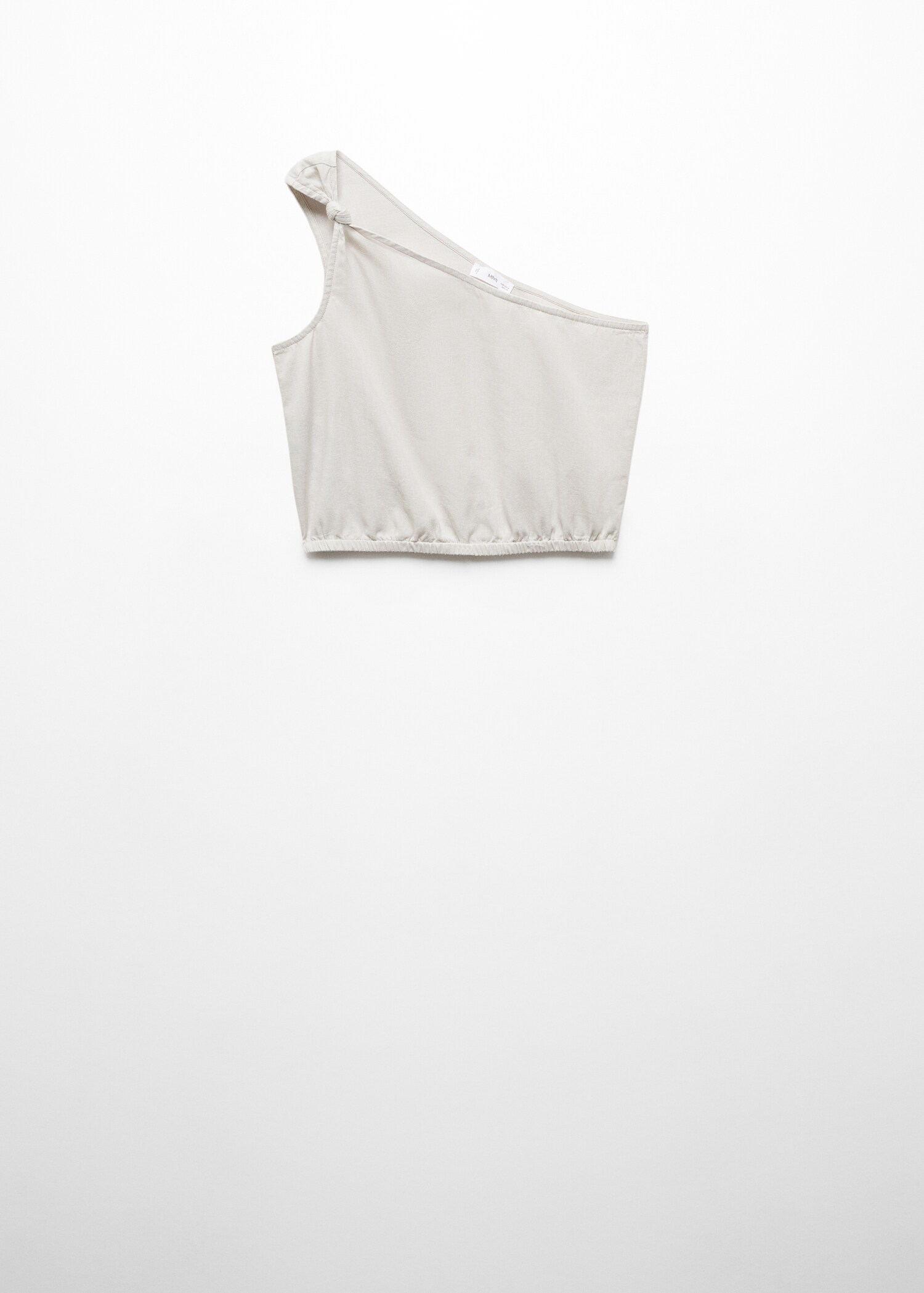 Asymmetrical top with knot - Article without model