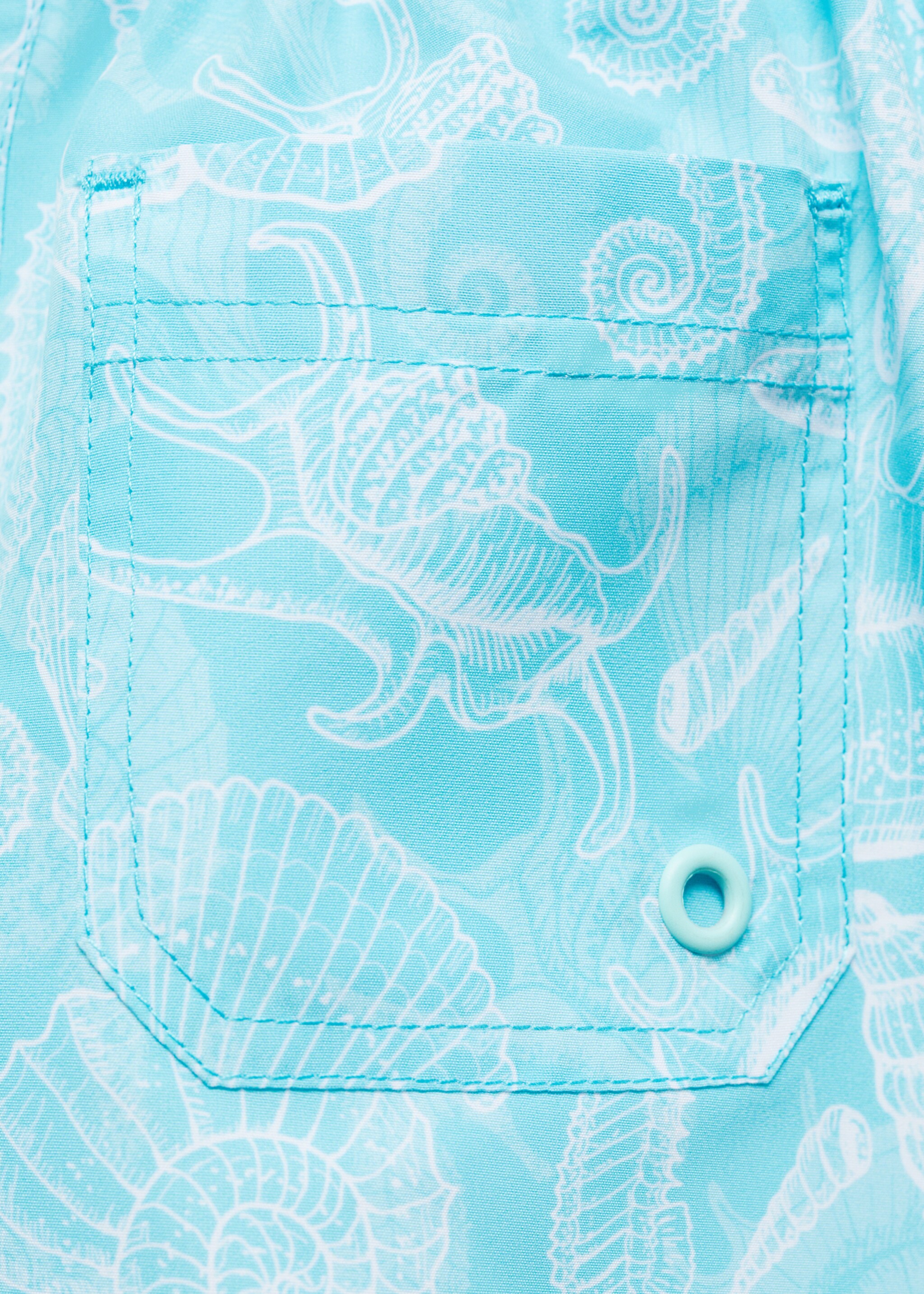 Printed swimming trunks - Details of the article 8