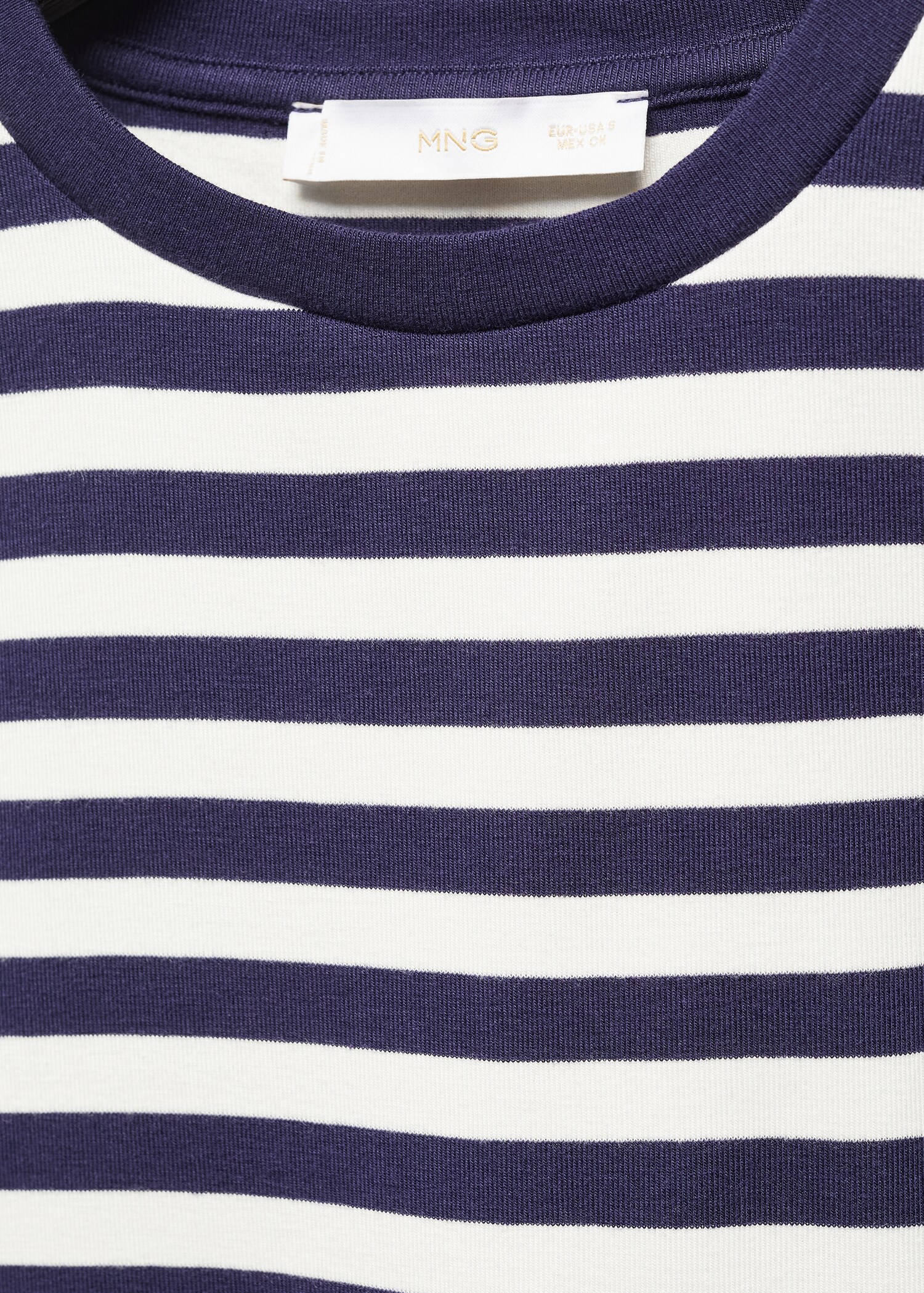 Striped crop T-shirt - Details of the article 8