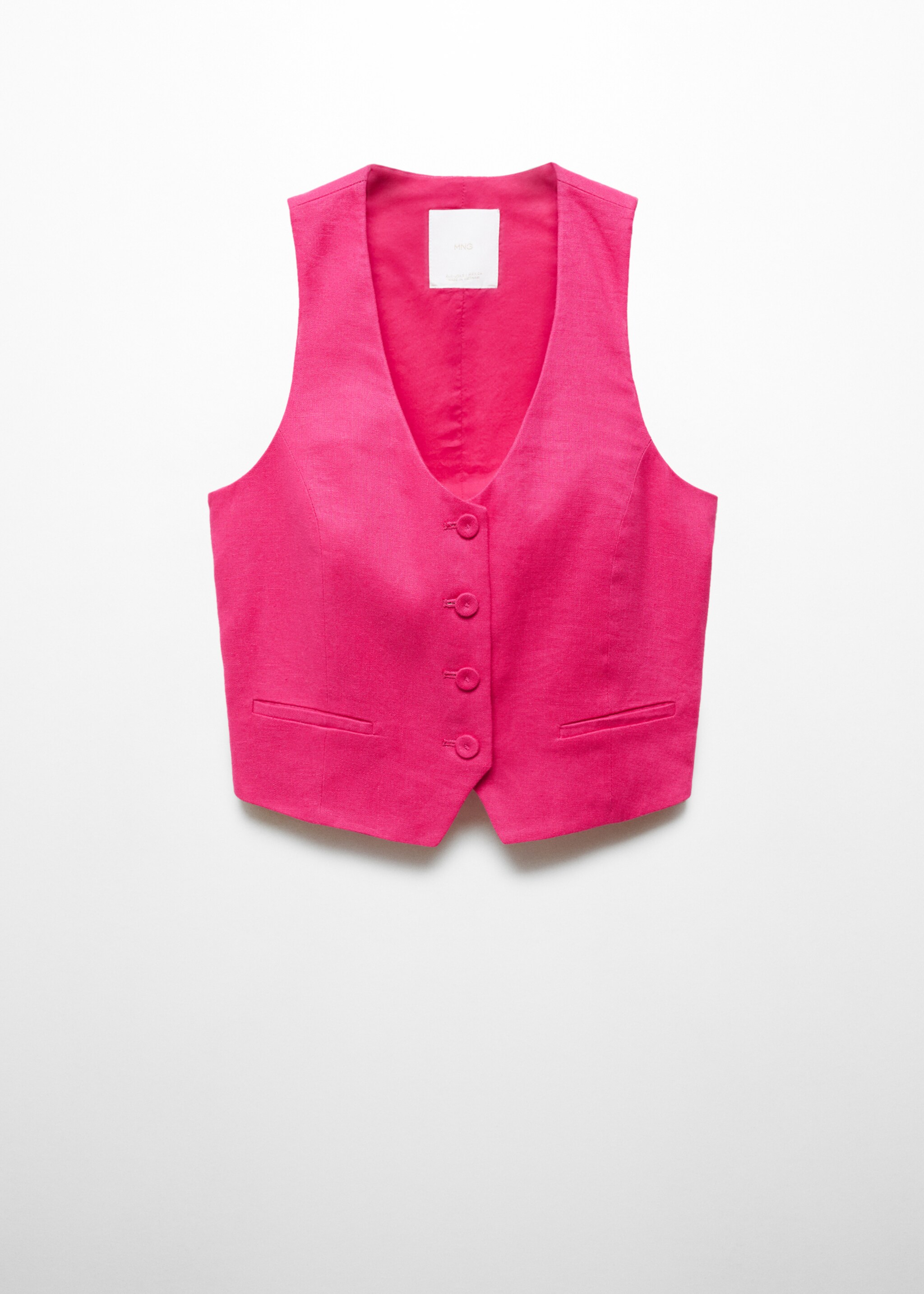 Linen suit waistcoat - Article without model