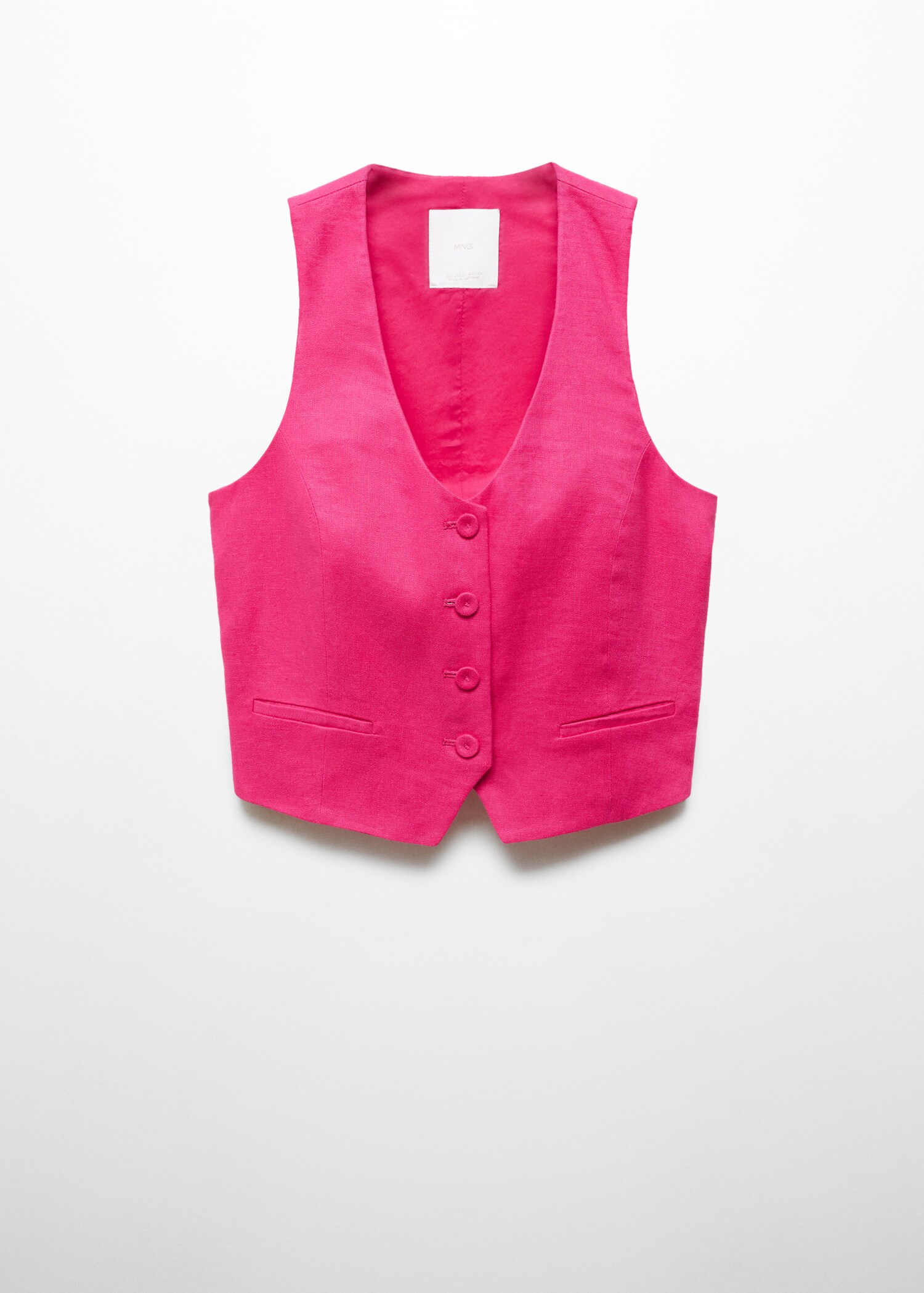 Linen suit waistcoat - Article without model