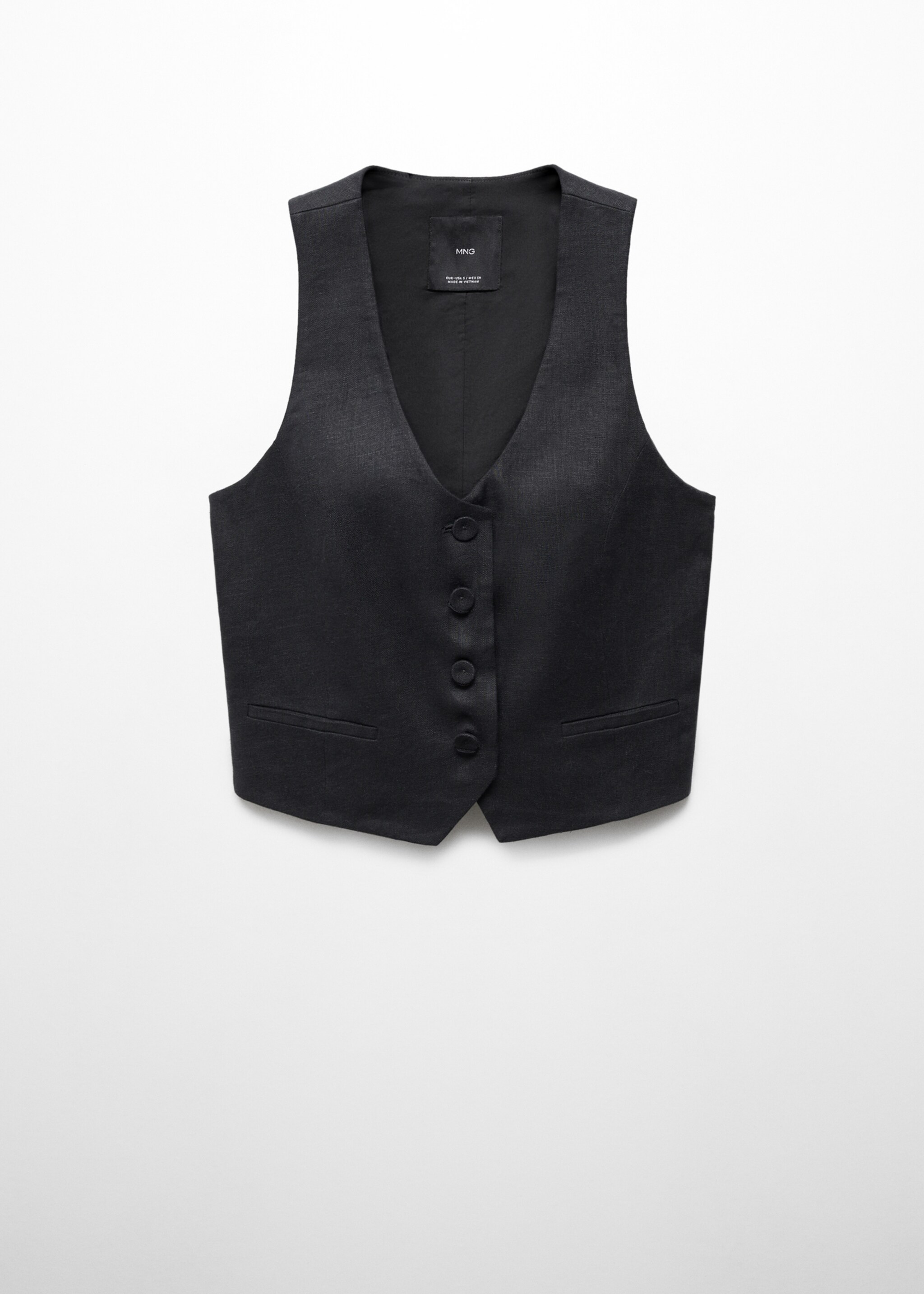 Linen suit waistcoat - Article without model