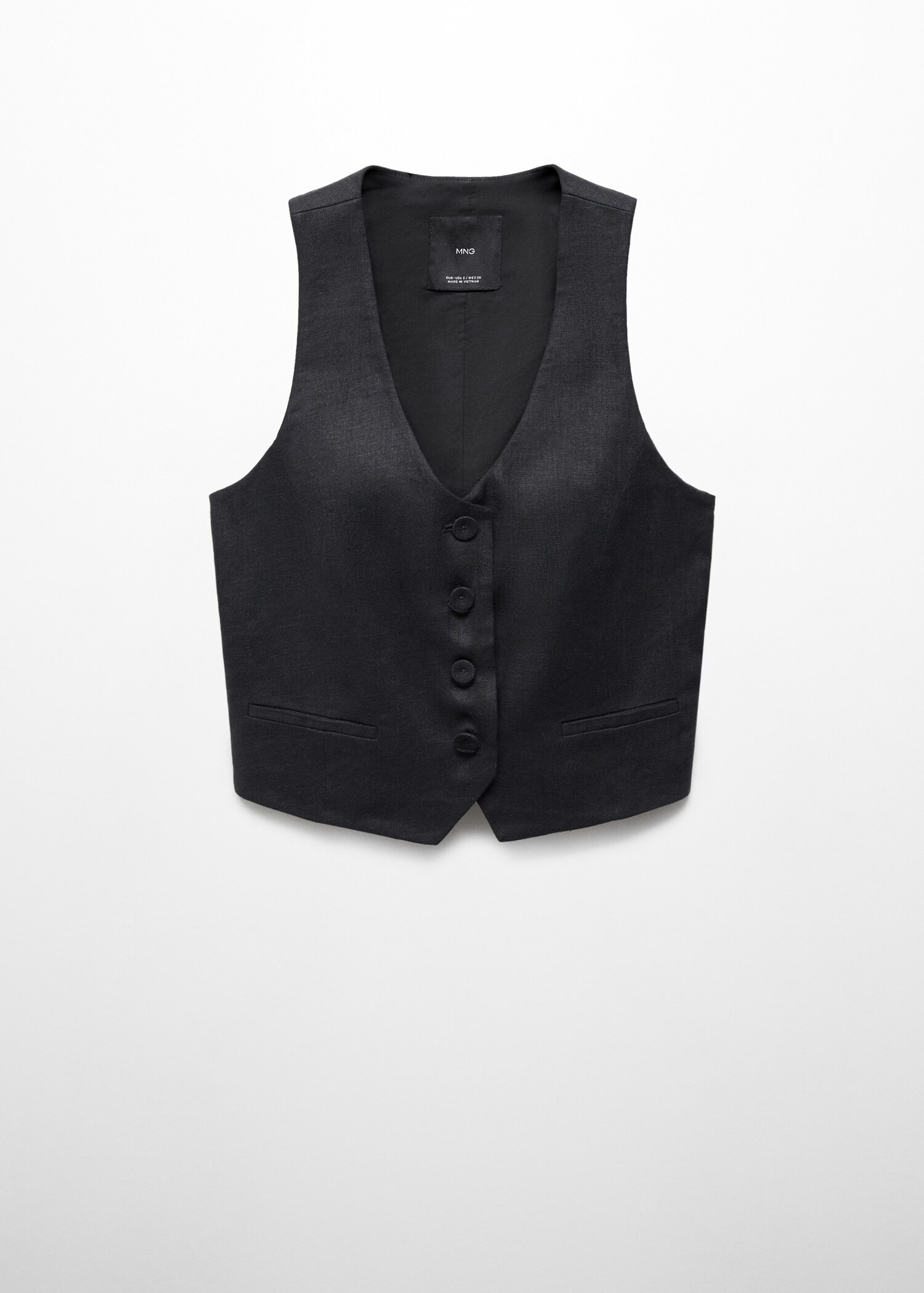 Linen suit waistcoat - Article without model