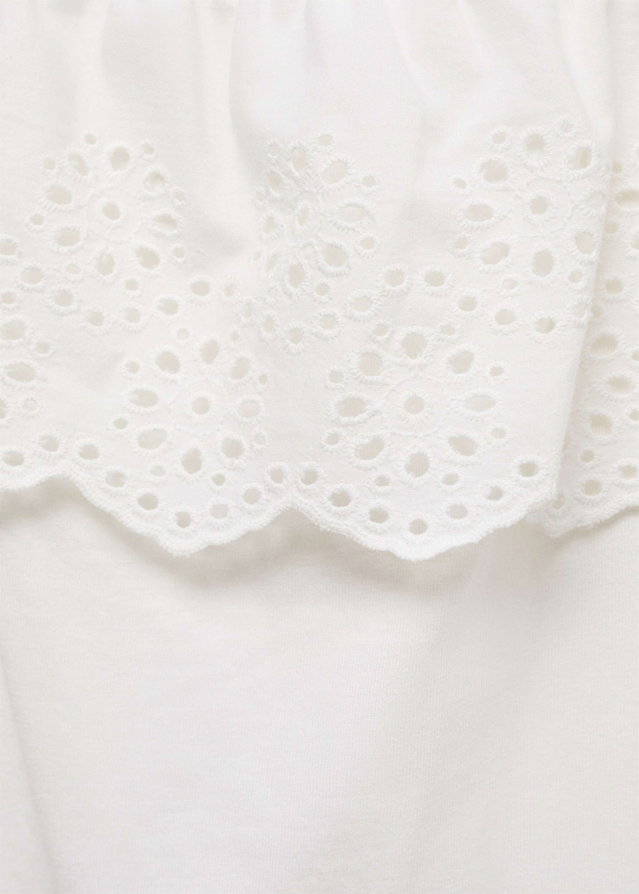 Swiss embroidery t-shirt - Details of the article 8